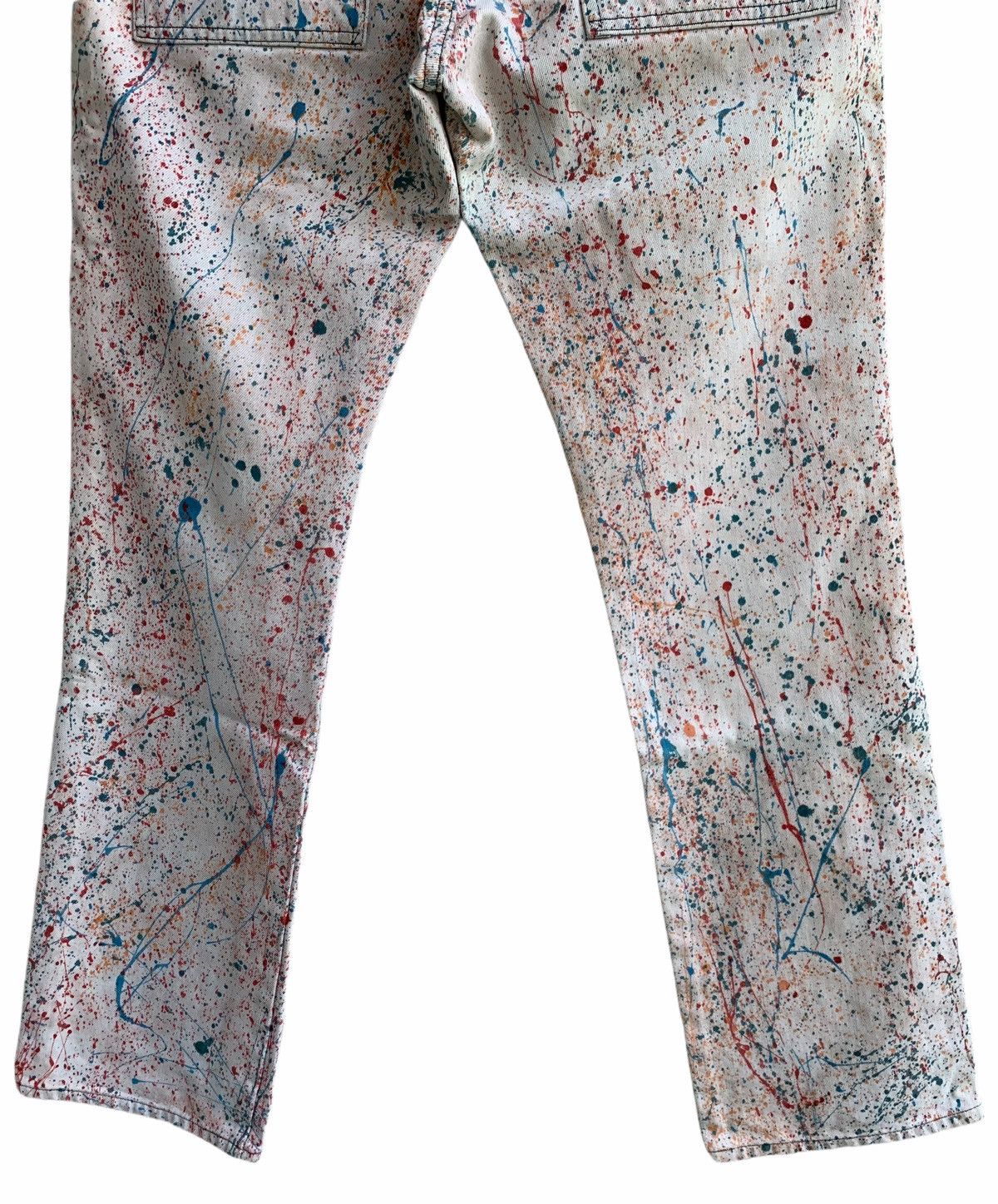 Denime Vintage Custom Made Painter Denim Bush Pants Jeans Size US 32 / EU 48 - 4 Thumbnail