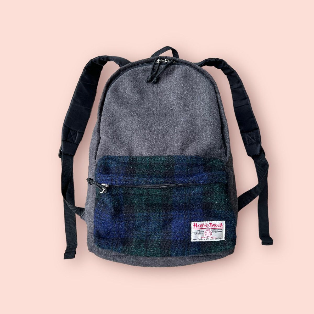 Beams Plus × Harris Tweed × Japanese Brand RARE BEAMS X HARRIS TWEED DAYPACK Size ONE SIZE - 1 Thumbnail
