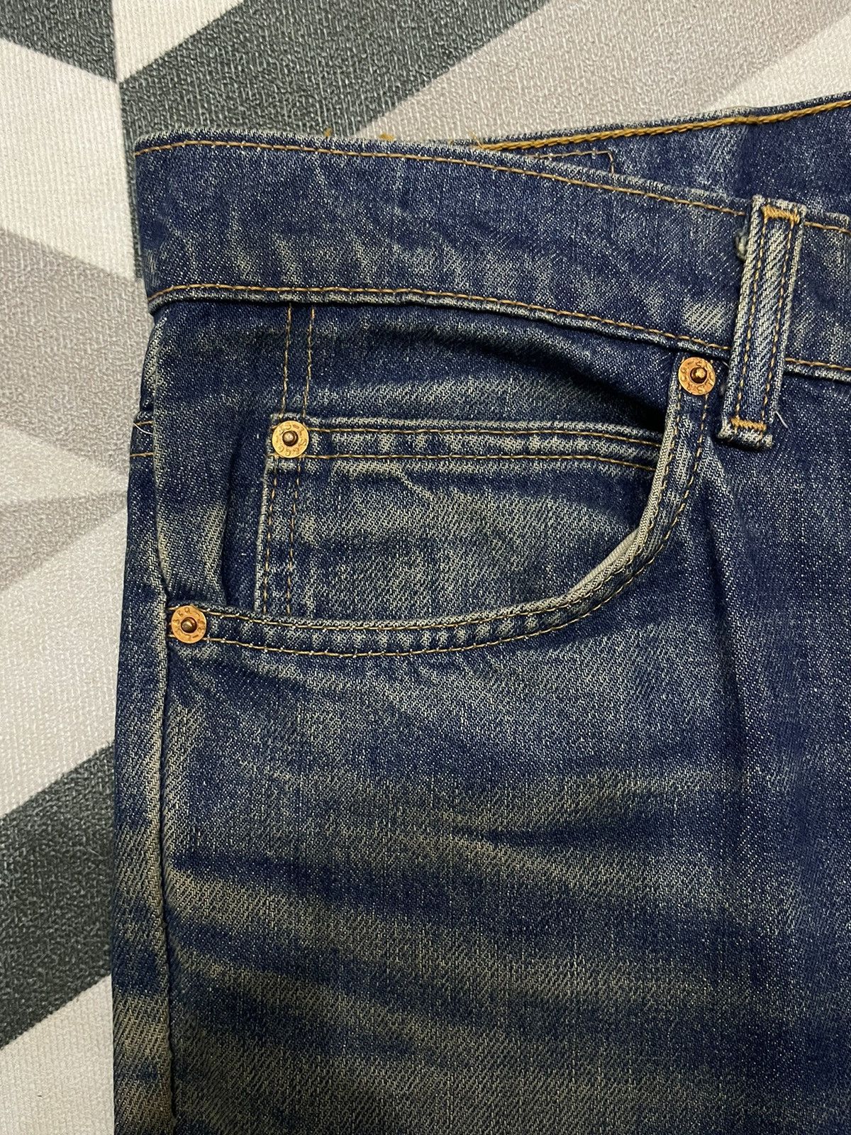 Levi's Vintage 1998 Levis orange tag flare rusty jeans Size US 32 / EU 48 - 5 Thumbnail