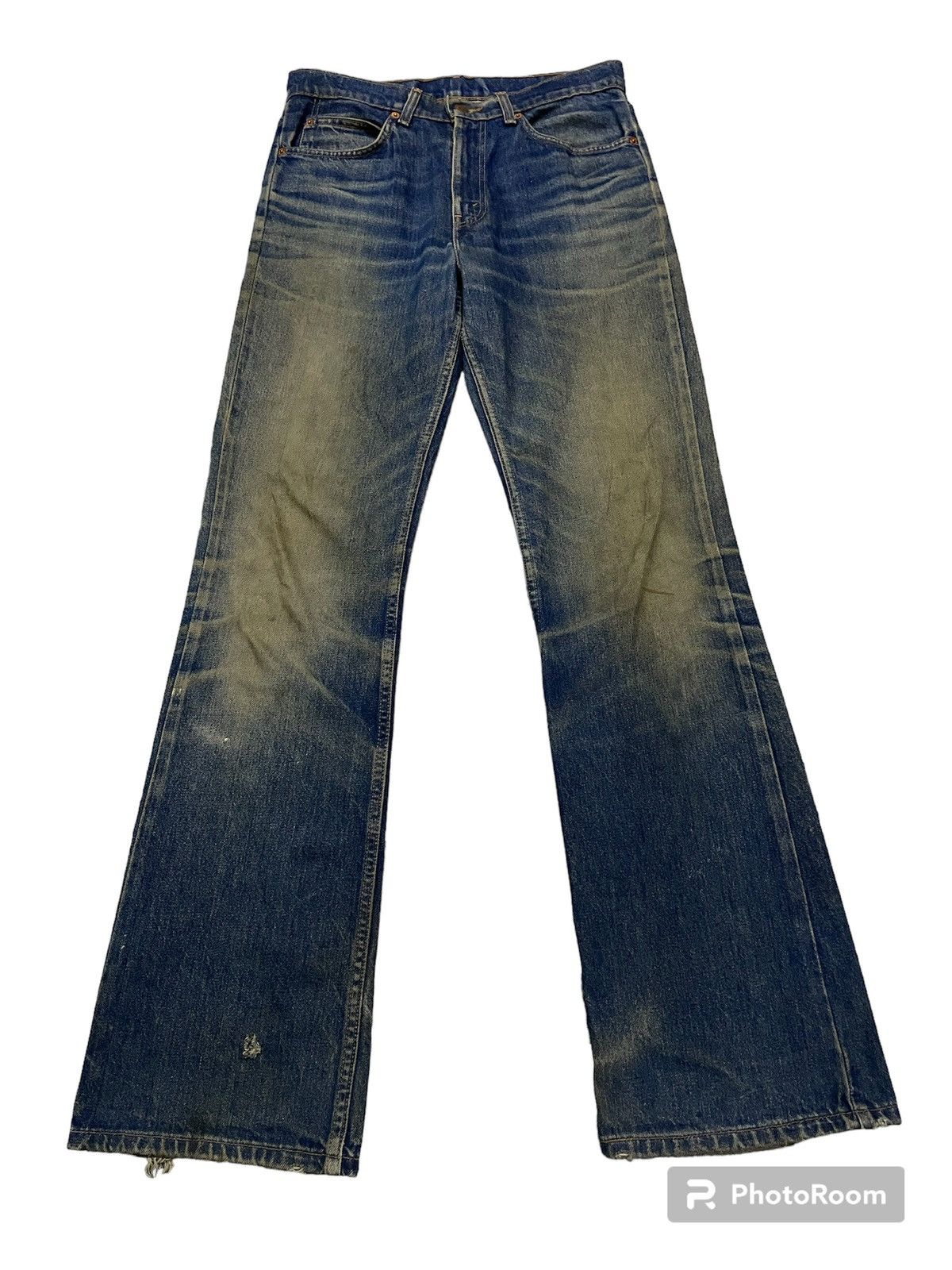 image of If Six Was Nine x Levis Vintage 1998 Levis Orange Tag Flare Rusty Jeans, Men's (Size 32)