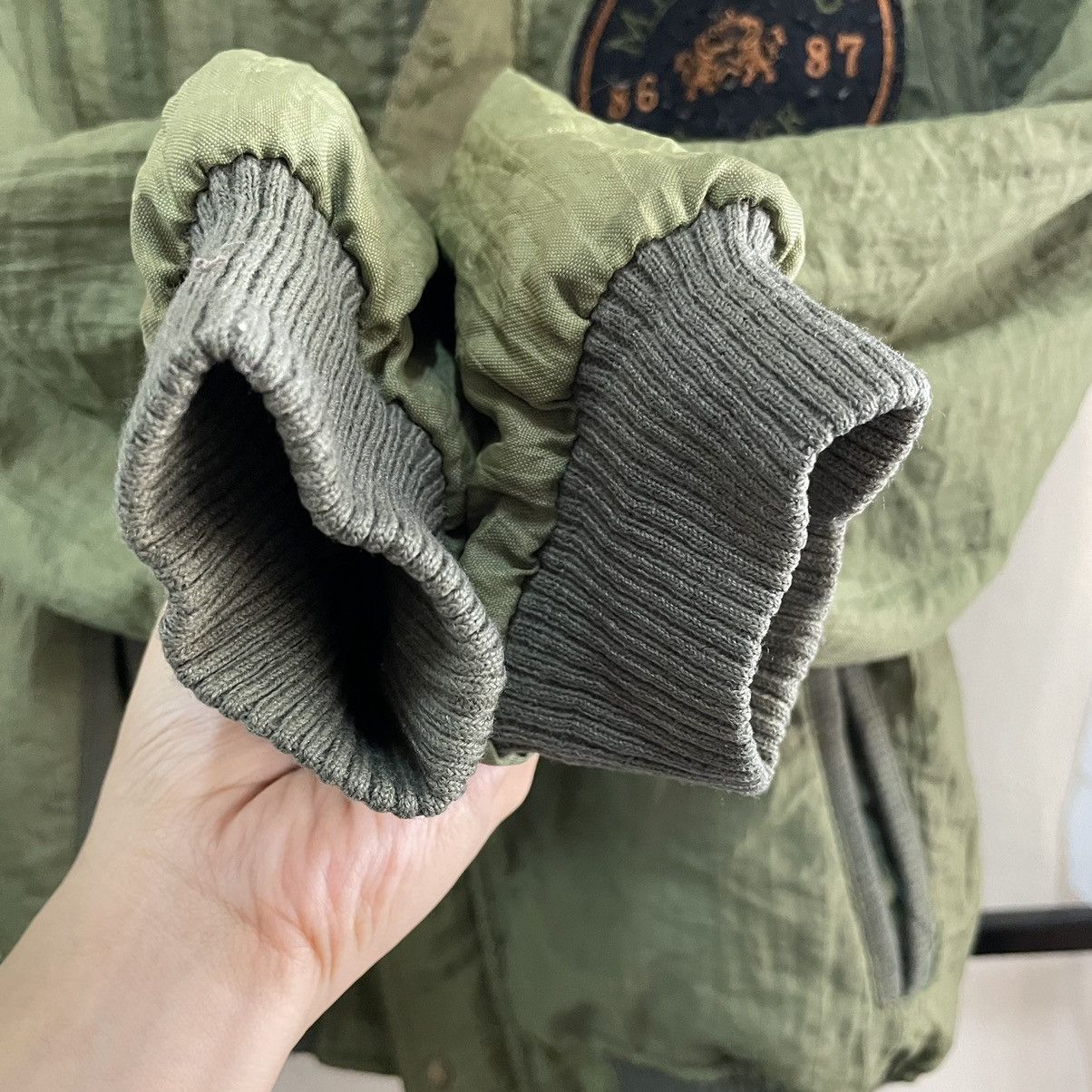Japanese Brand 💥 80s PROJACK JAPAN BOMBER JACKET ARMY GREEN Size US S / EU 44-46 / 1 - 8 Thumbnail