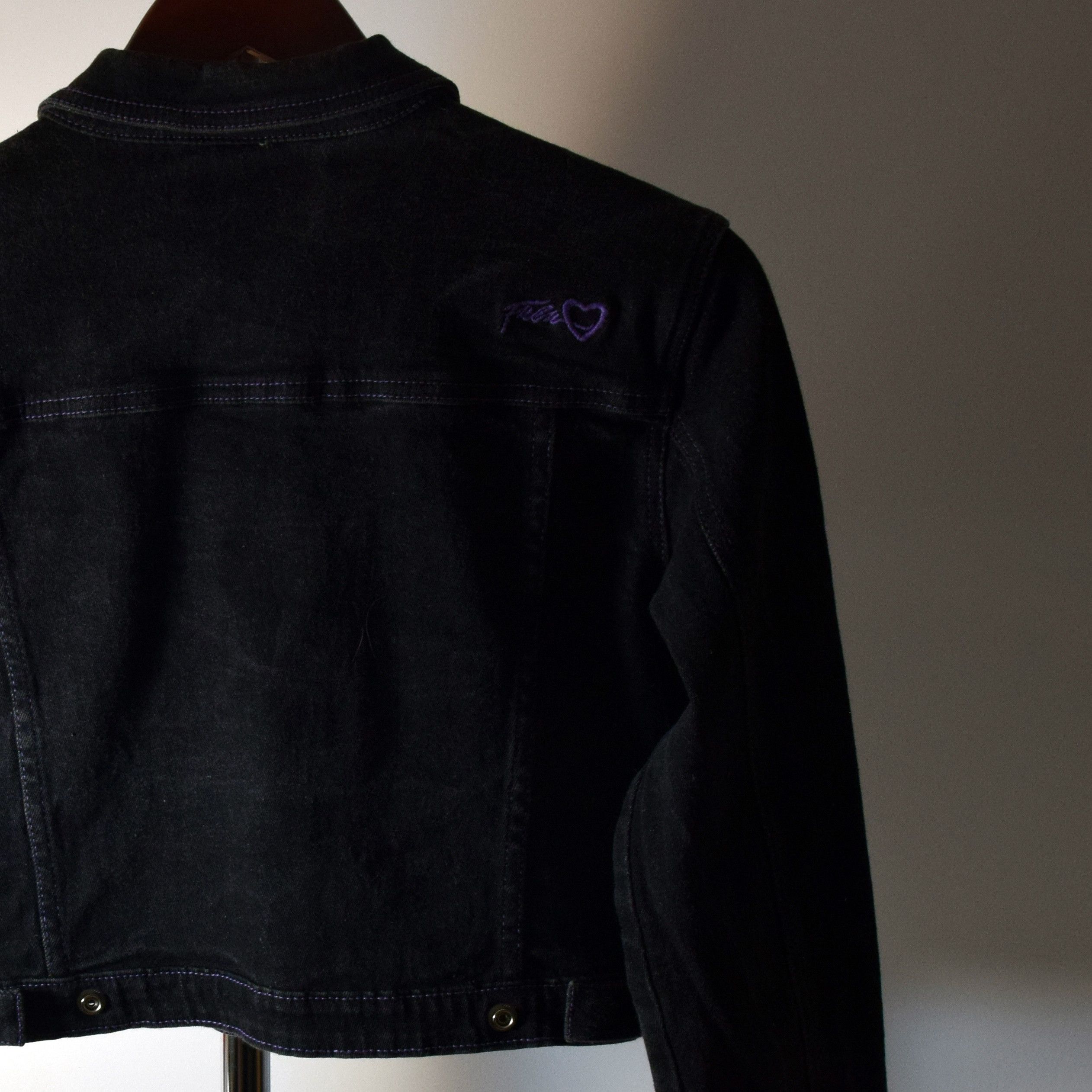 Fubu × Vintage 00s Big Logo Spell Out Track Fubu DENIM JEANS Jacket XL Size XL / US 12-14 / IT 48-50 - 4 Thumbnail