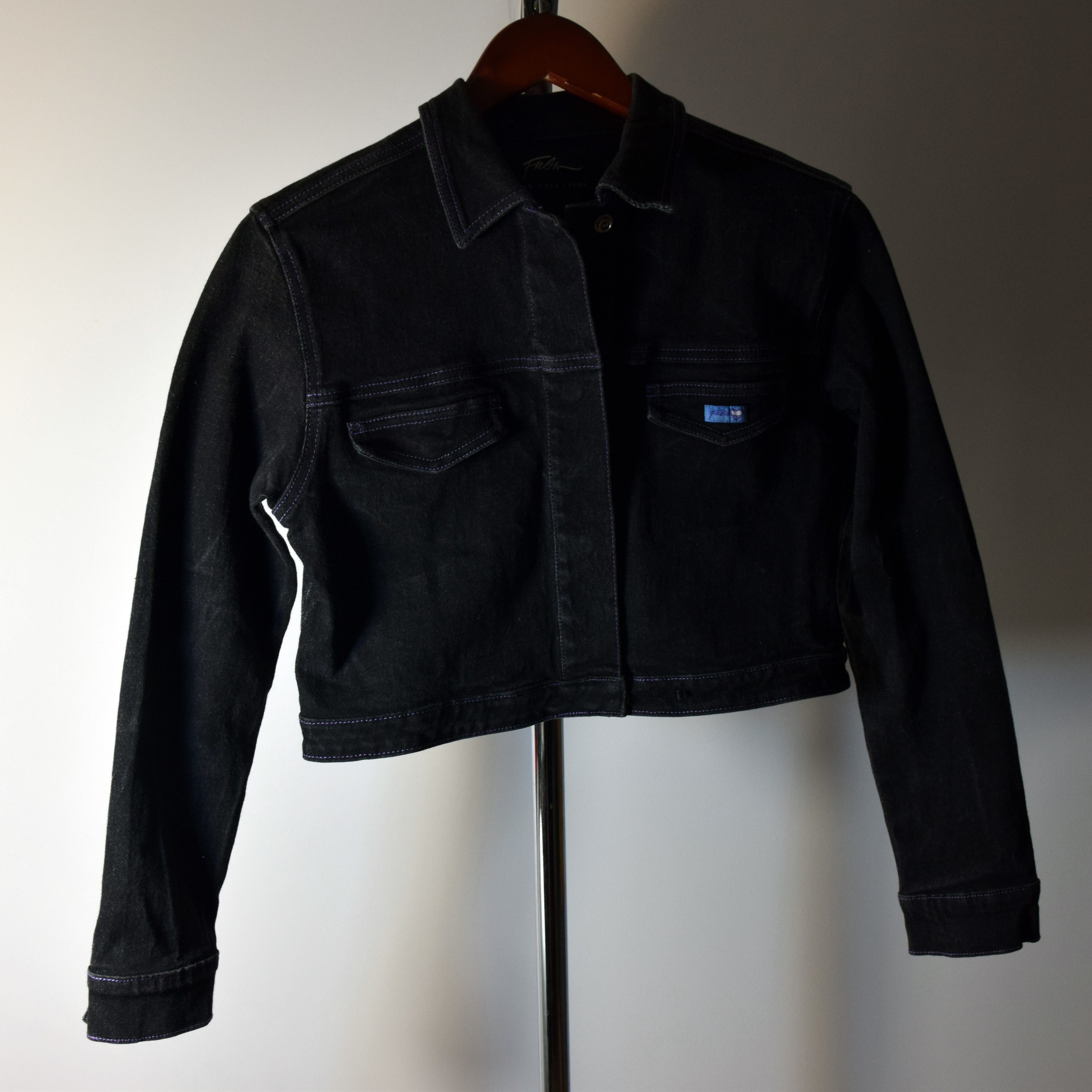 Fubu × Vintage 00s Big Logo Spell Out Track Fubu DENIM JEANS Jacket XL Size XL / US 12-14 / IT 48-50 - 5 Thumbnail