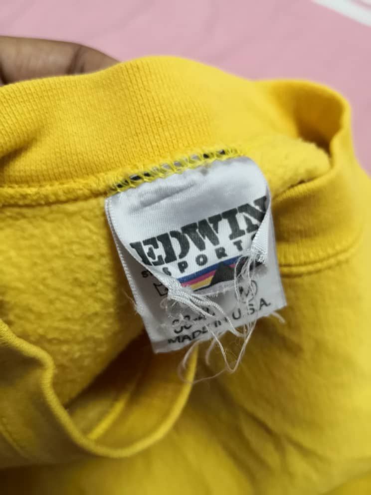 Edwin Vintage Edwin Yellow Jumper Size US S / EU 44-46 / 1 - 5 Thumbnail