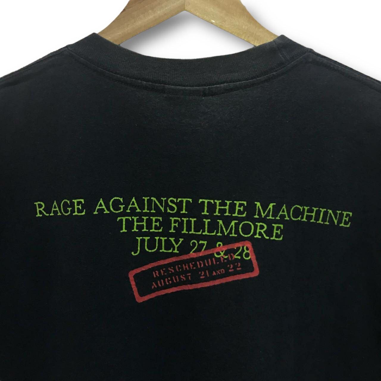 Band Tees × Rage Against The Machine × Vintage Vintage Rage Against The Machine The Fillmore Concert Shirt Size US M / EU 48-50 / 2 - 4 Thumbnail