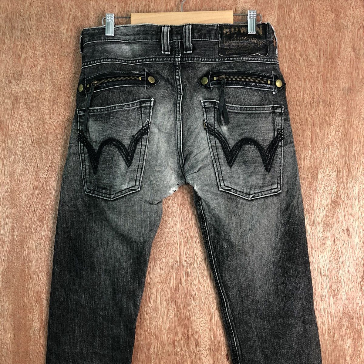 Edwin DL Edwin Vintage distressed Denim seditionaries Pants #c261 Size US 28 / EU 44 - 7 Thumbnail
