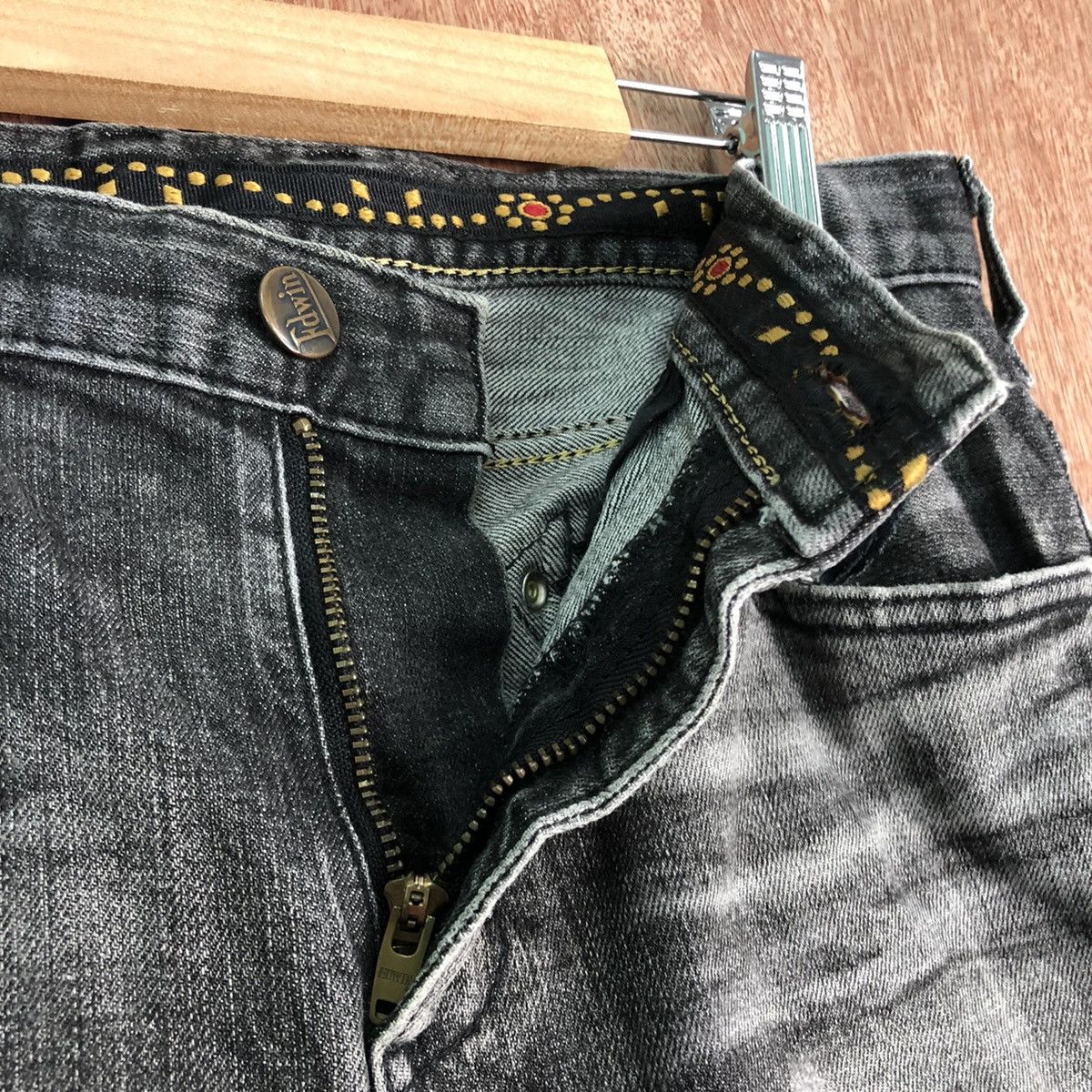 Edwin DL Edwin Vintage distressed Denim seditionaries Pants #c261 Size US 28 / EU 44 - 5 Thumbnail