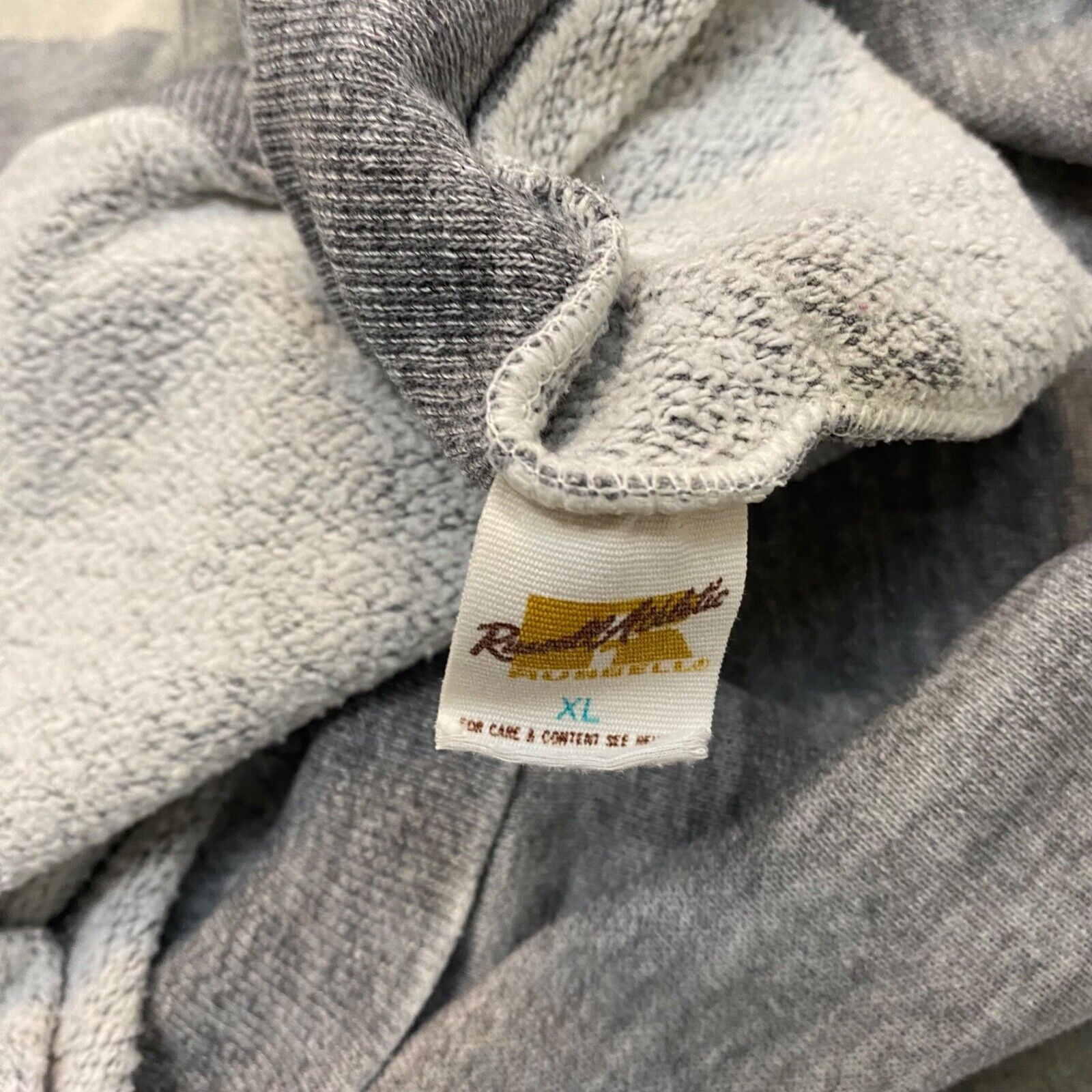 Russell Athletic × Vintage VTG 70s Distressed Russell AirBorne Airplane Graphic Hoodie Size US XL / EU 56 / 4 - 3 Thumbnail