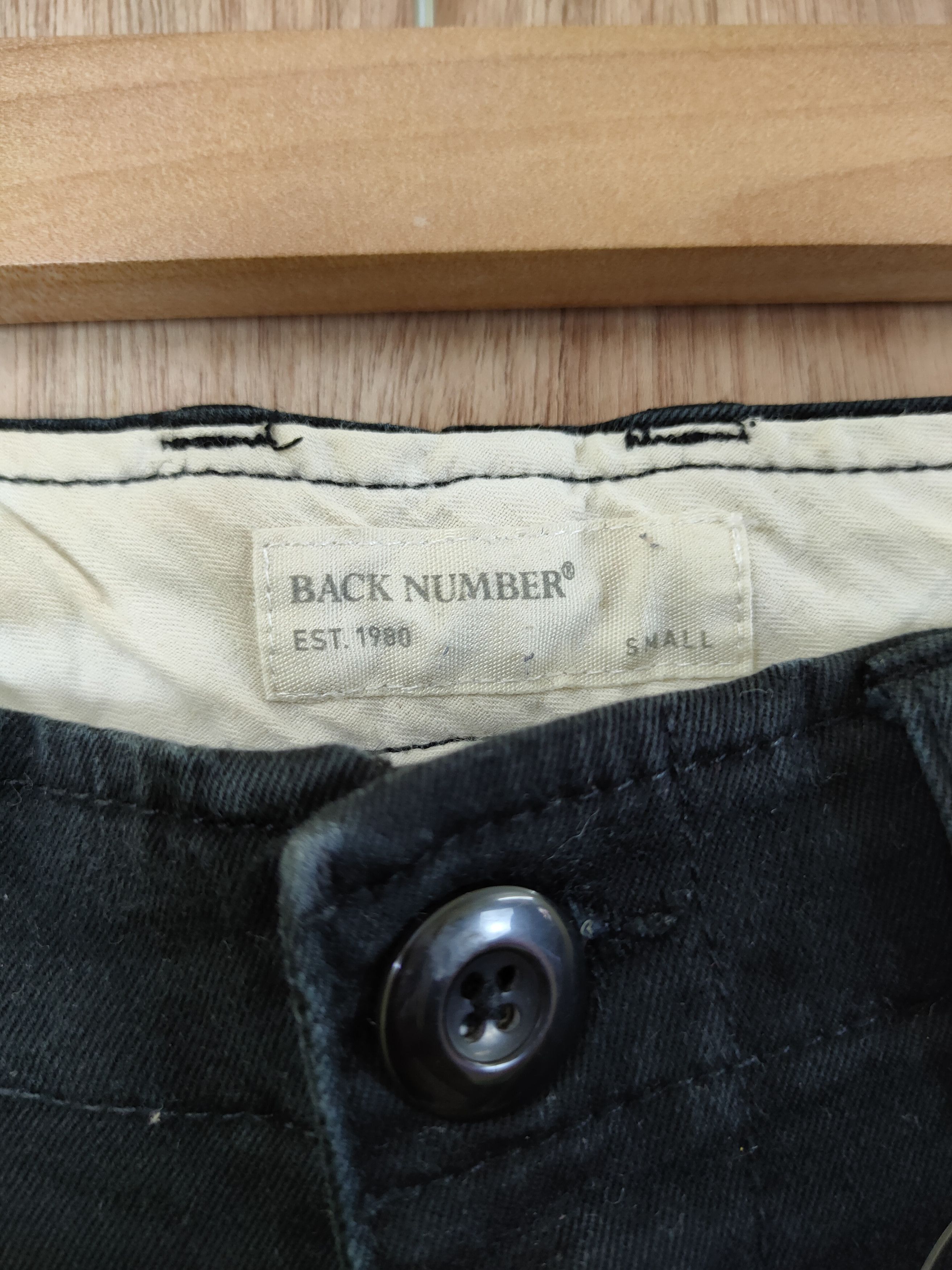 Japanese Brand DL Back Number black japan multipocket cargo pants #46-284 Size US 30 / EU 46 - 6 Thumbnail