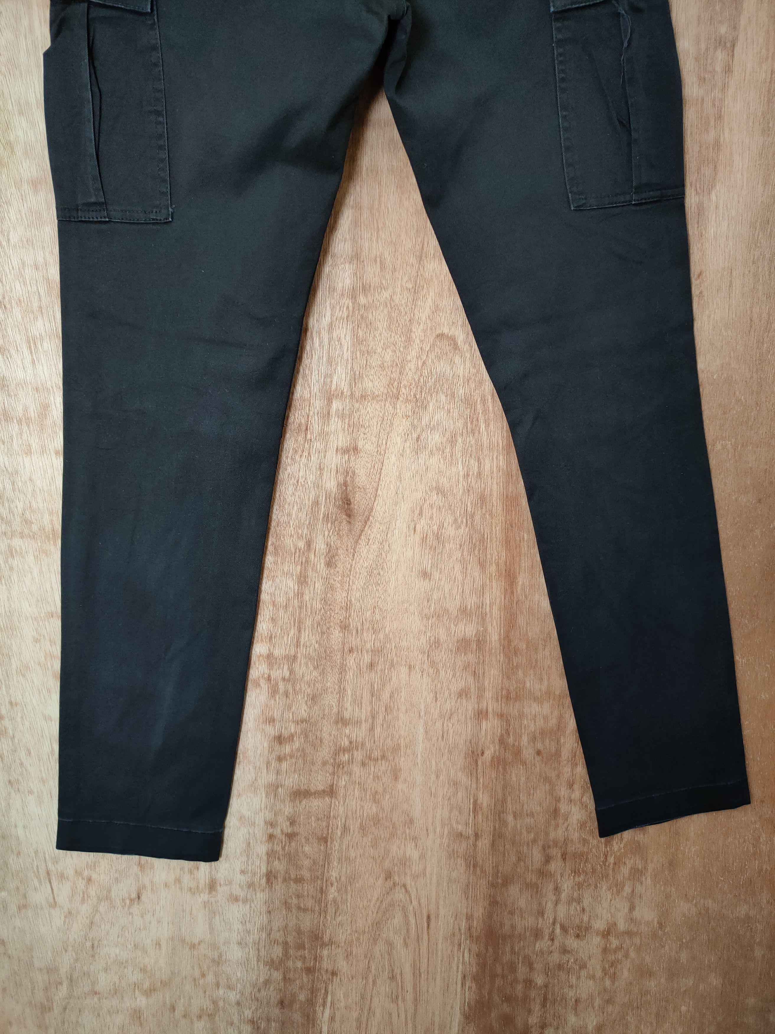 Japanese Brand DL Back Number black japan multipocket cargo pants #46-284 Size US 30 / EU 46 - 8 Thumbnail