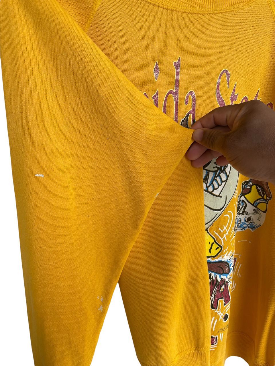 Vintage Last Drop!!Vintage Florida State University X Tazmania Sweat Size US L / EU 52-54 / 3 - 7 Thumbnail