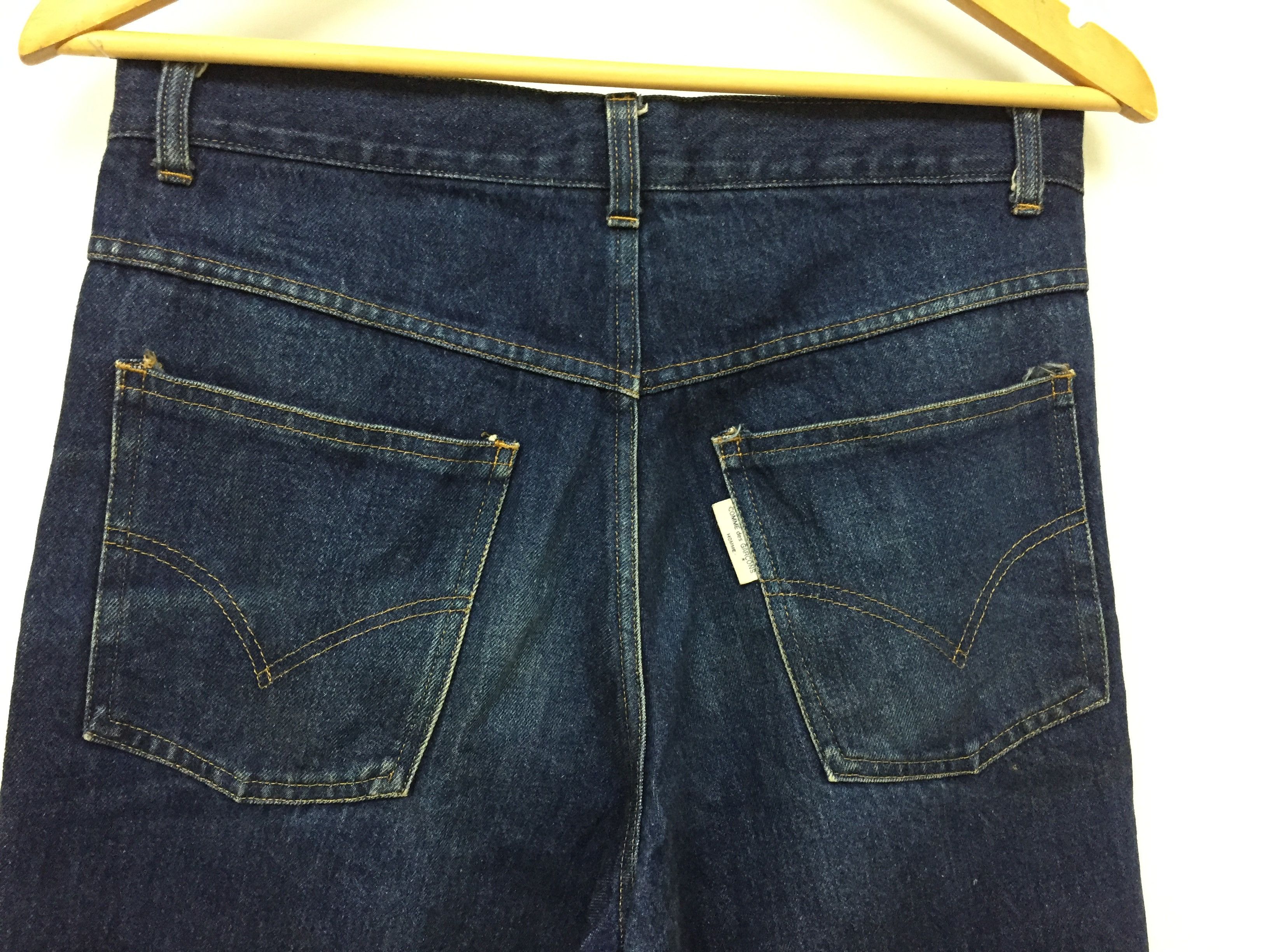 Comme des Garcons Homme AD1988 Comme Des Garcons Homme denim Size US 31 - 3 Thumbnail