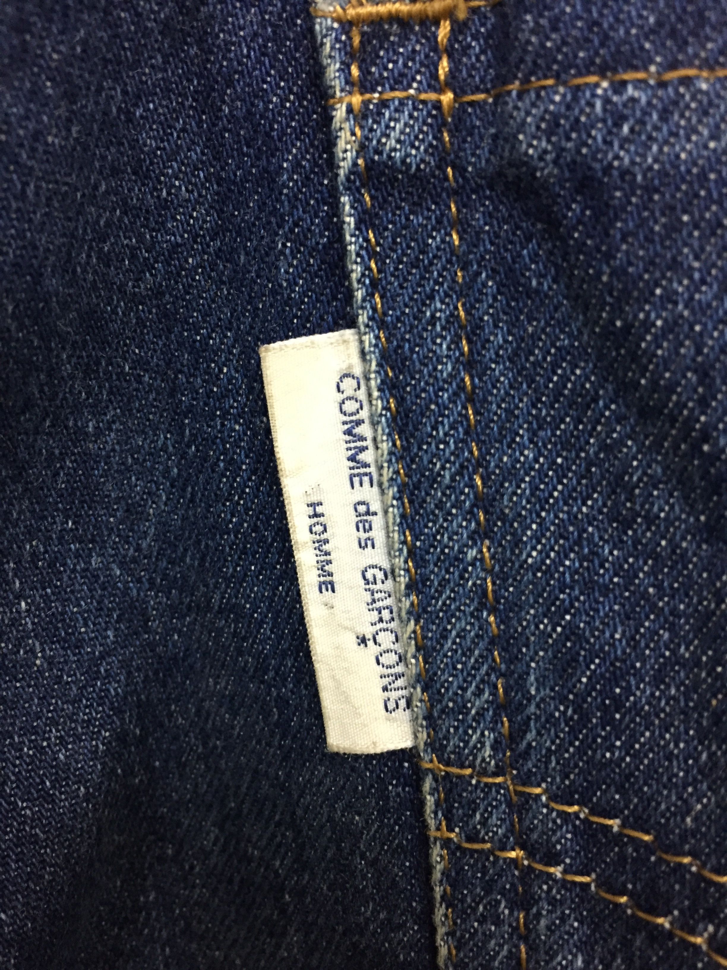 Comme des Garcons Homme AD1988 Comme Des Garcons Homme denim Size US 31 - 4 Thumbnail