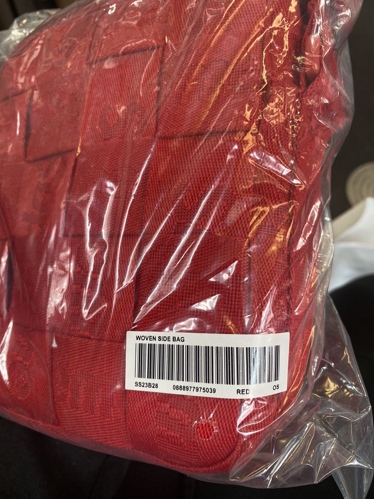 Supreme Supreme Woven Shoulder Bag Red Size ONE SIZE - 2 Thumbnail