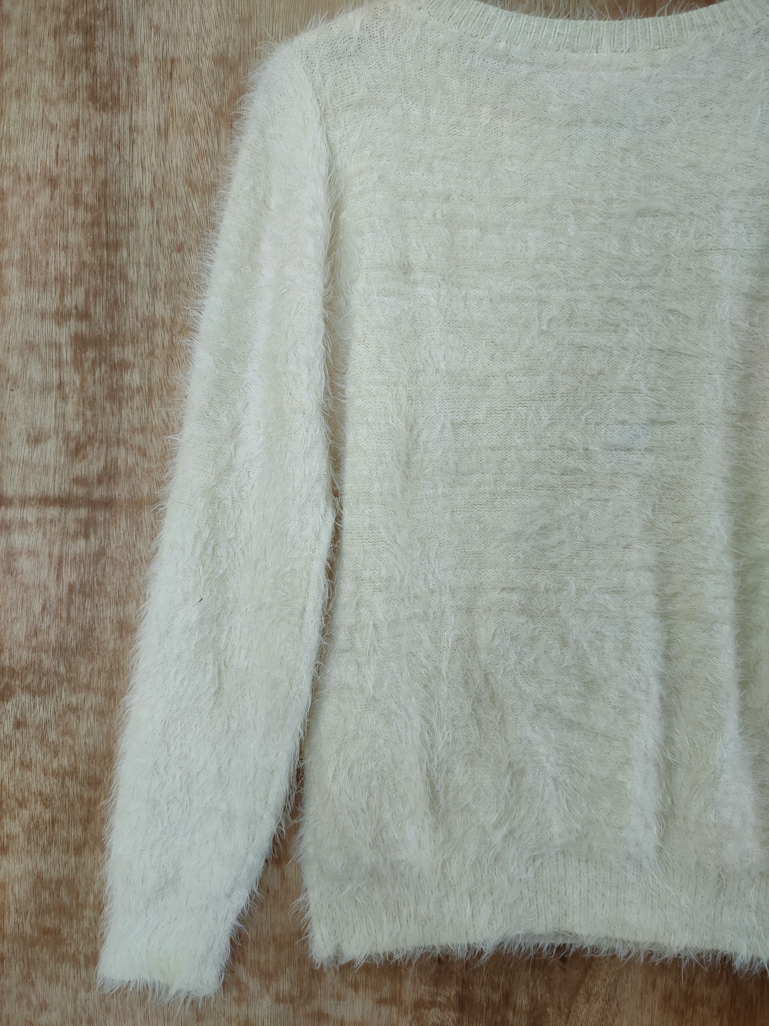 Homespun Knitwear DLL Grove mohair fur shaggy japan vintage knitwear #46-517 Size M / US 6-8 / IT 42-44 - 9 Thumbnail