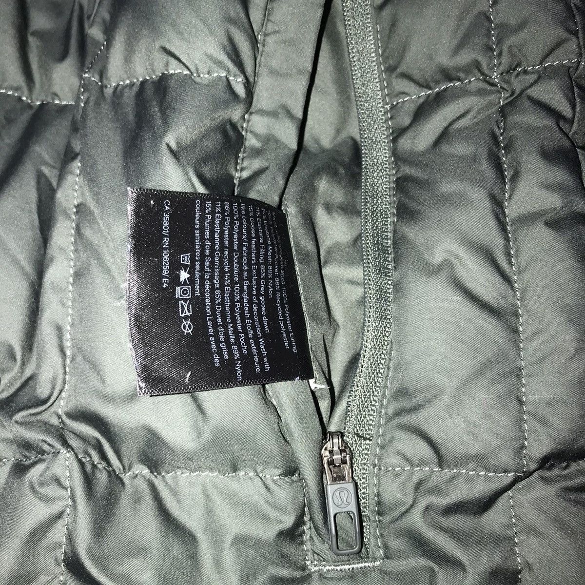 Lululemon Lululemon Down Quilted Bomber Size US L / EU 52-54 / 3 - 4 Thumbnail