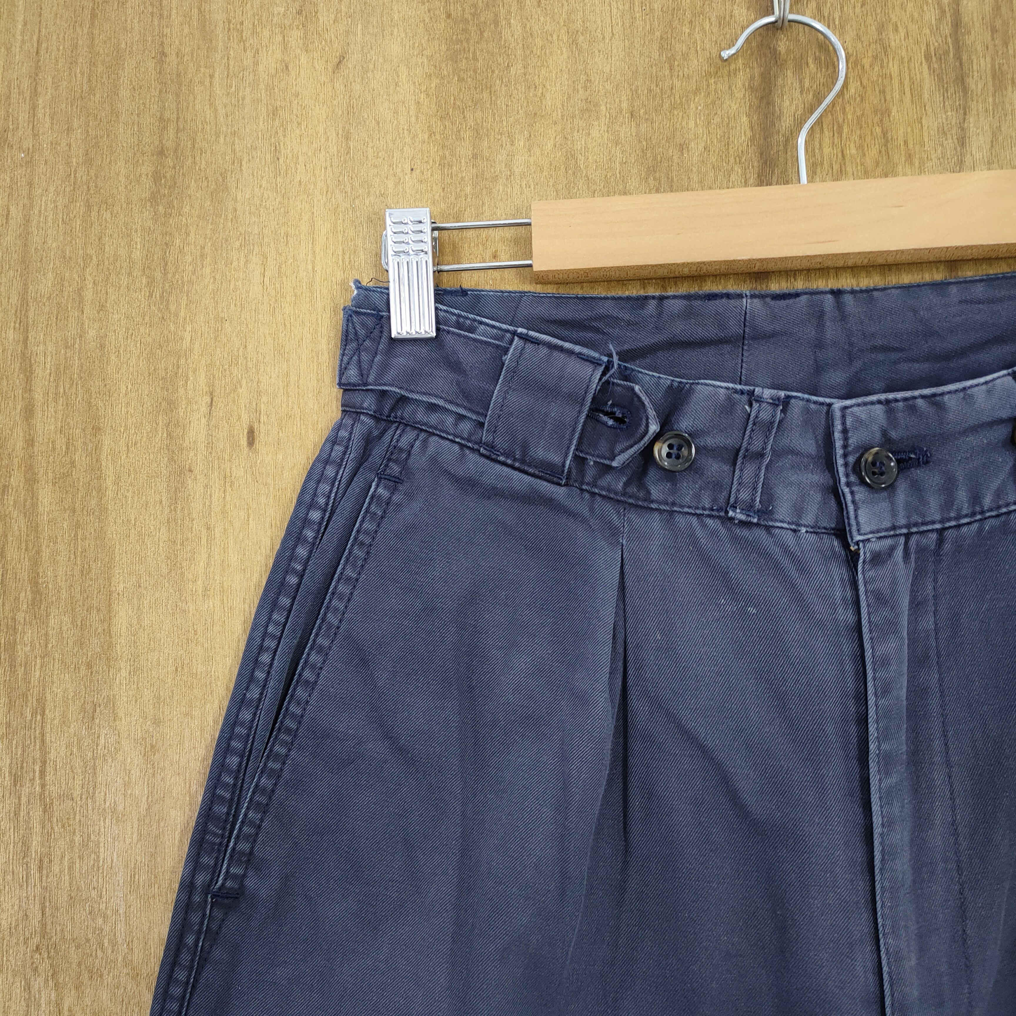 Comme des Garcons COMME DES GARCONS FADED TROUSERS CHINO PANTS Size US 26 / EU 42 - 6 Thumbnail
