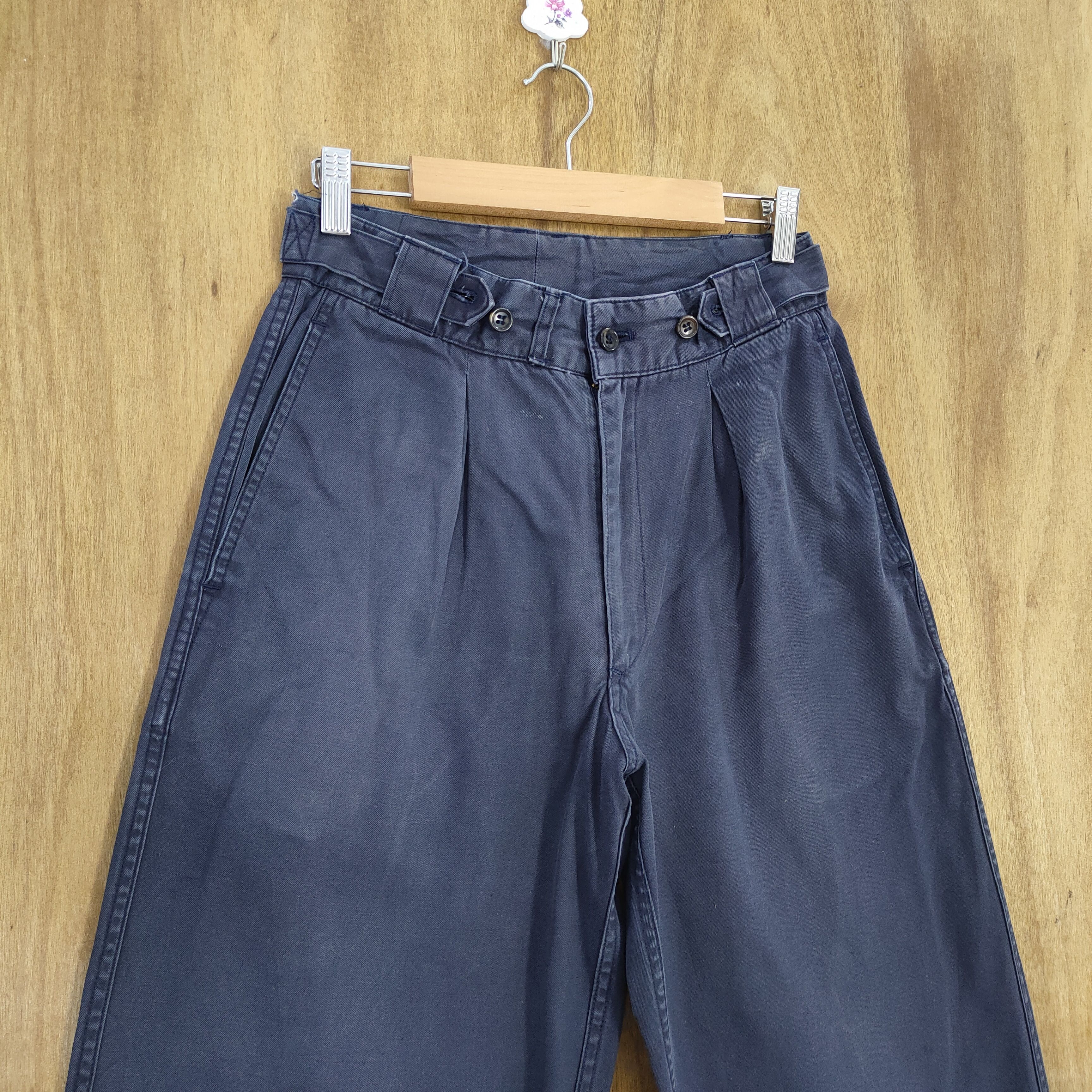 Comme des Garcons COMME DES GARCONS FADED TROUSERS CHINO PANTS Size US 26 / EU 42 - 8 Thumbnail