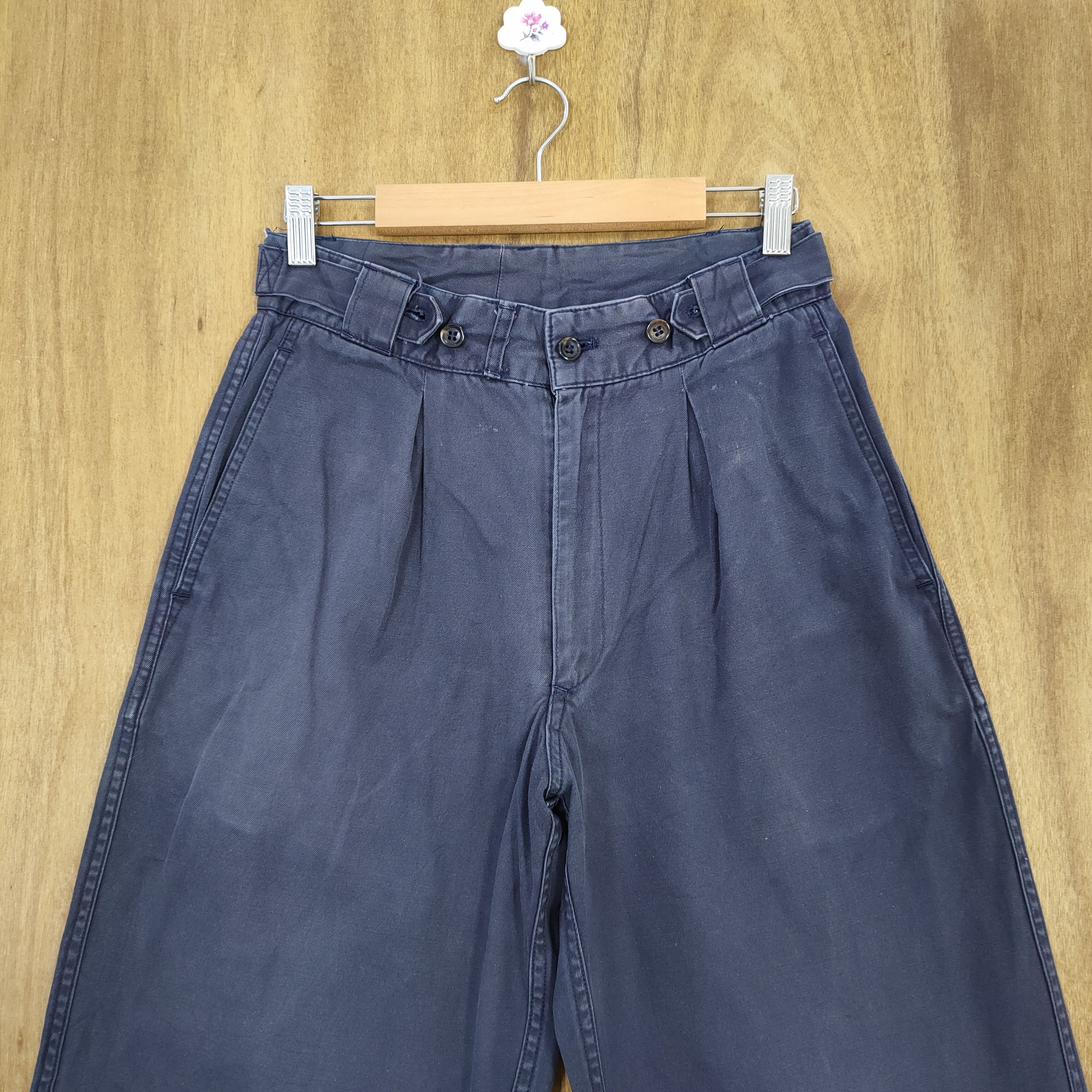 Comme des Garcons COMME DES GARCONS FADED TROUSERS CHINO PANTS Size US 26 / EU 42 - 4 Thumbnail
