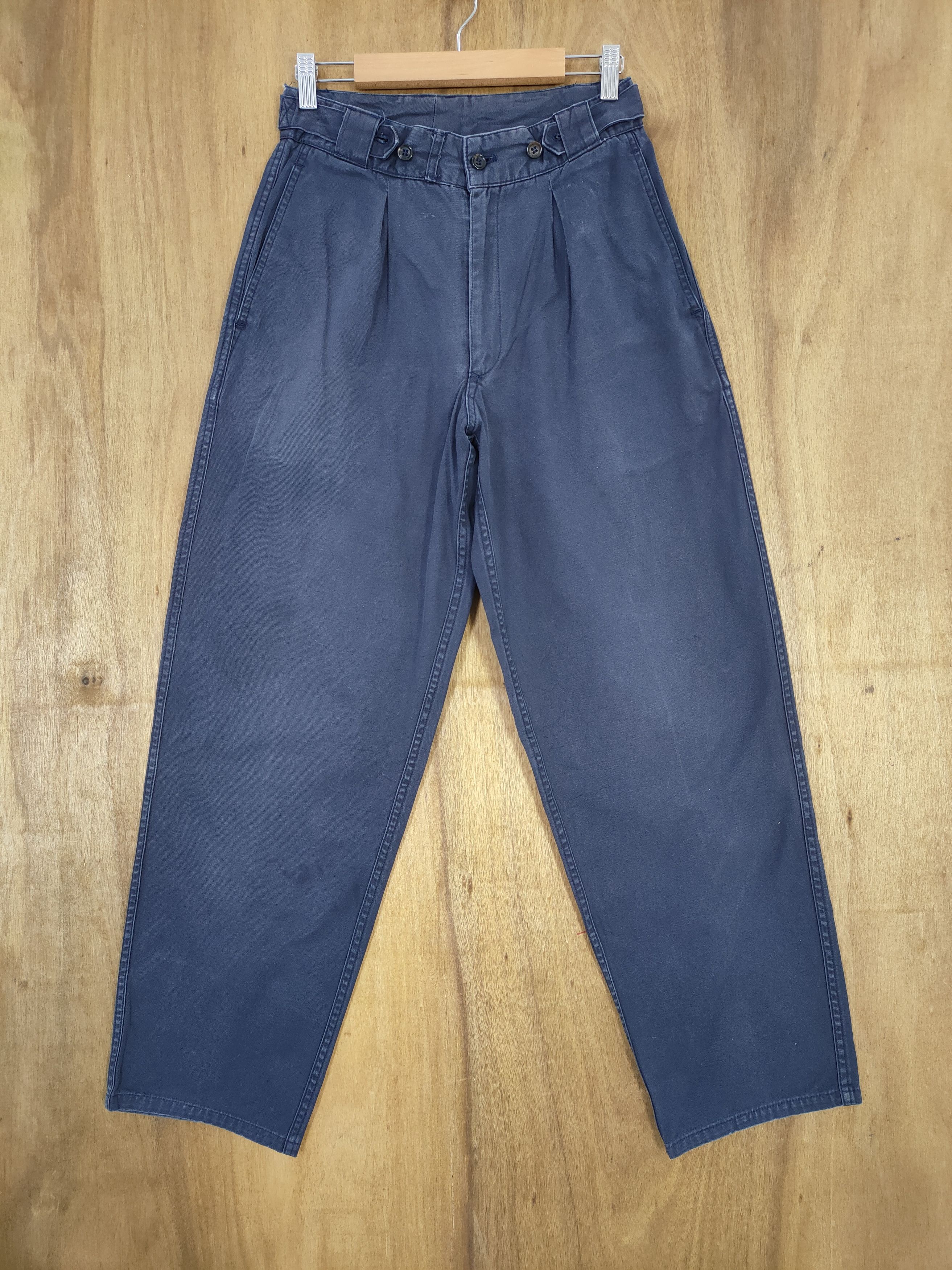 Comme des Garcons COMME DES GARCONS FADED TROUSERS CHINO PANTS Size US 26 / EU 42 - 1 Thumbnail