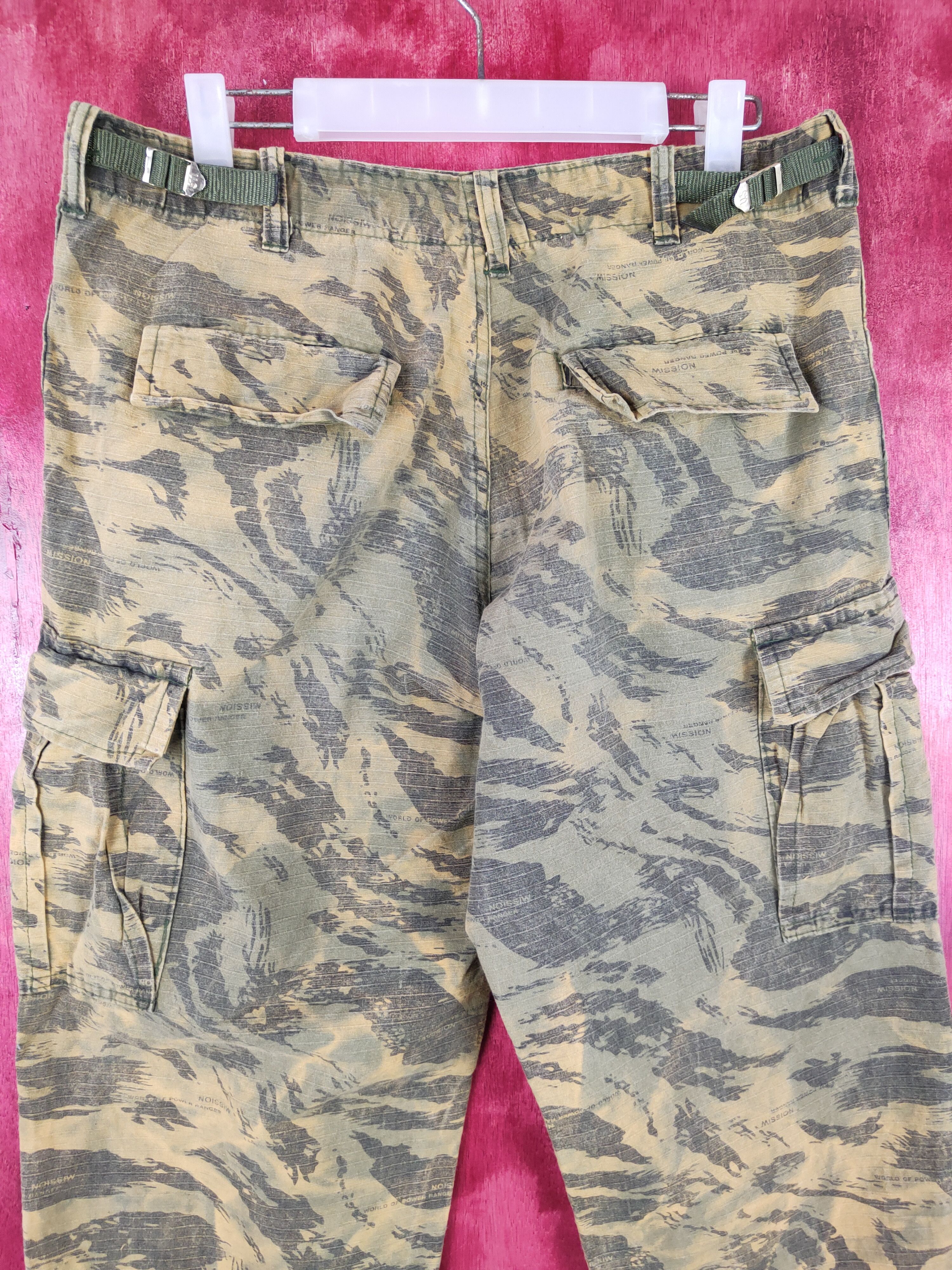 Japanese Brand Military yellow multi pocket tactical pant #S351 Size US 32 / EU 48 - 9 Thumbnail