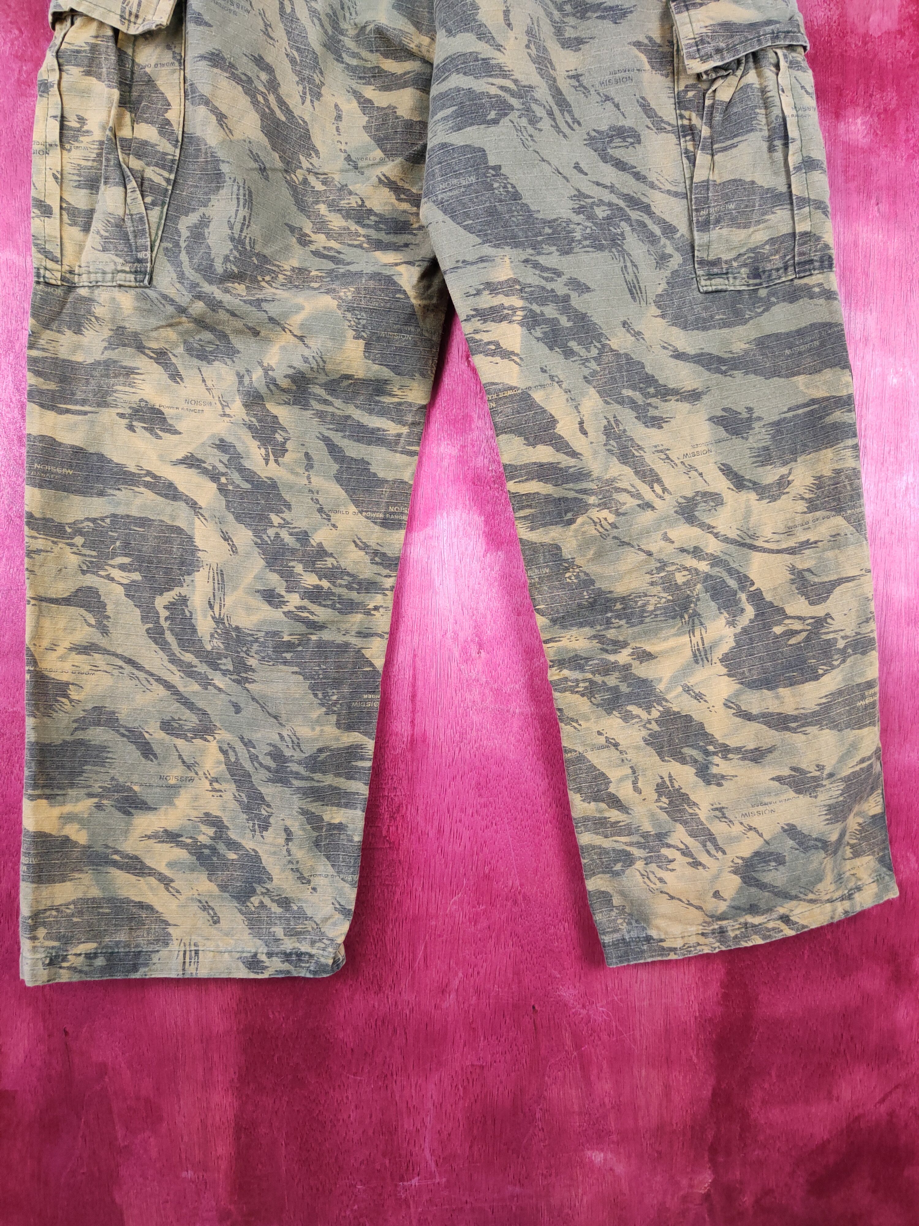 Japanese Brand Military yellow multi pocket tactical pant #S351 Size US 32 / EU 48 - 10 Thumbnail
