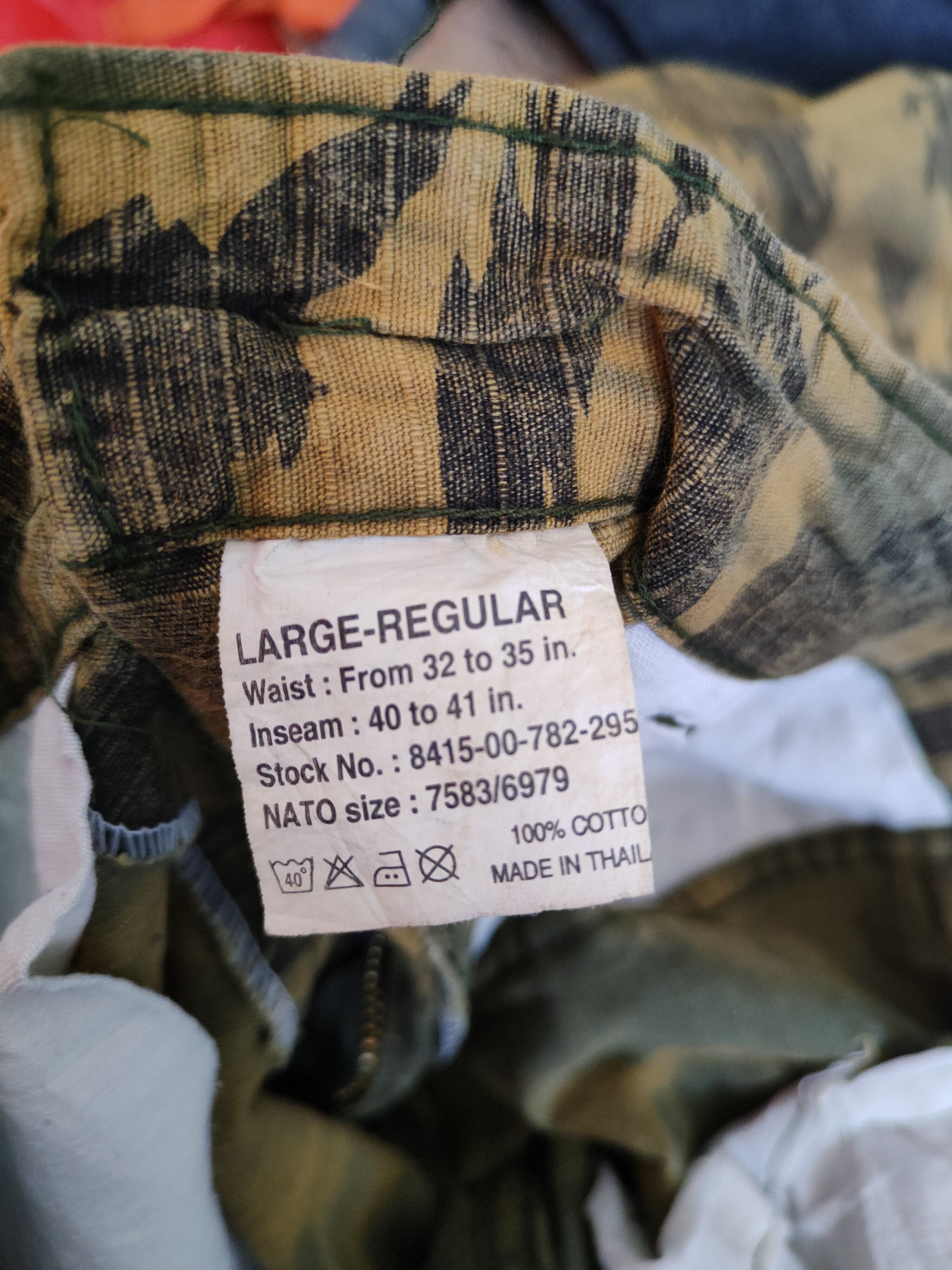 Japanese Brand Military yellow multi pocket tactical pant #S351 Size US 32 / EU 48 - 17 Thumbnail