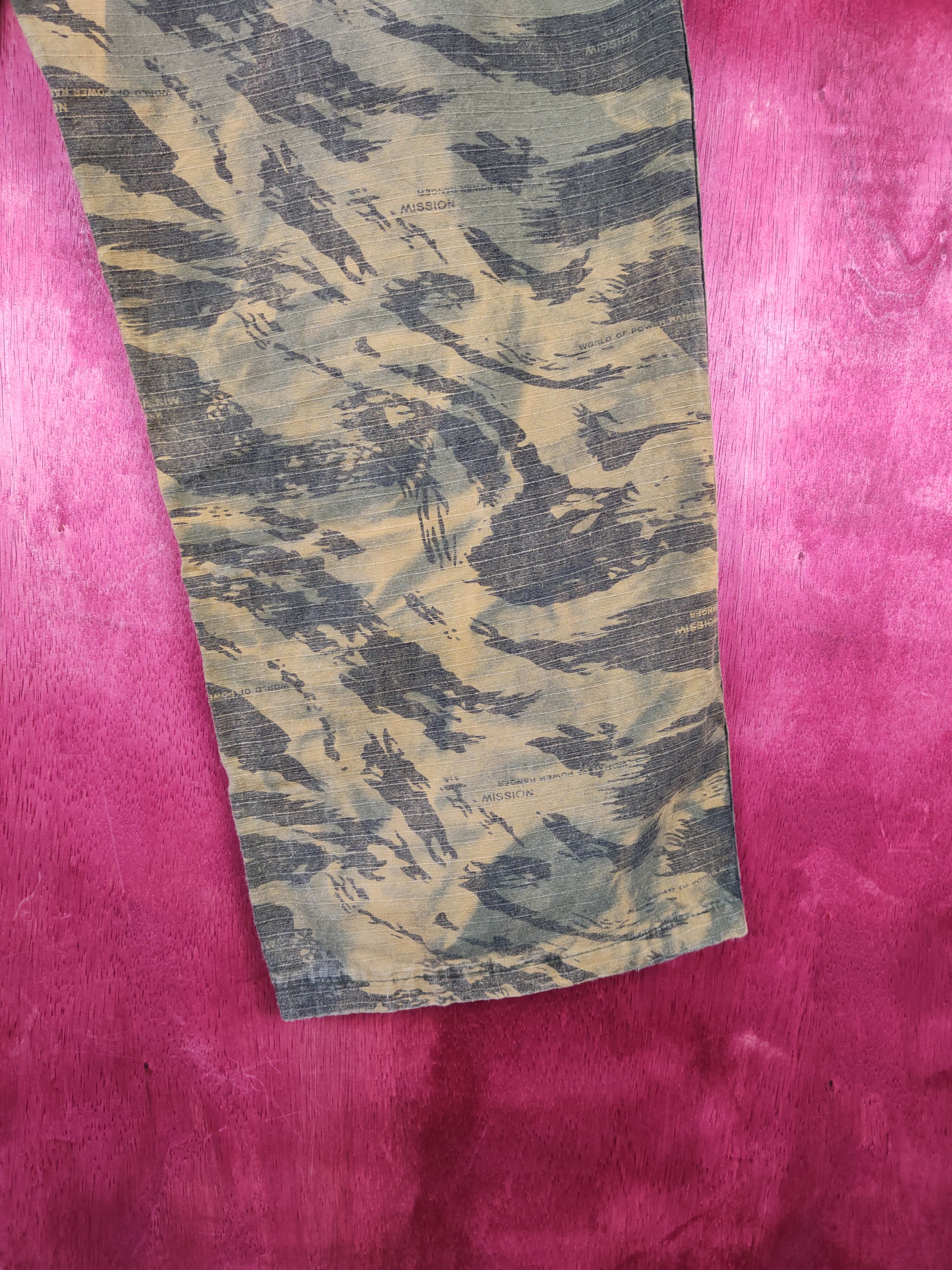 Japanese Brand Military yellow multi pocket tactical pant #S351 Size US 32 / EU 48 - 15 Thumbnail