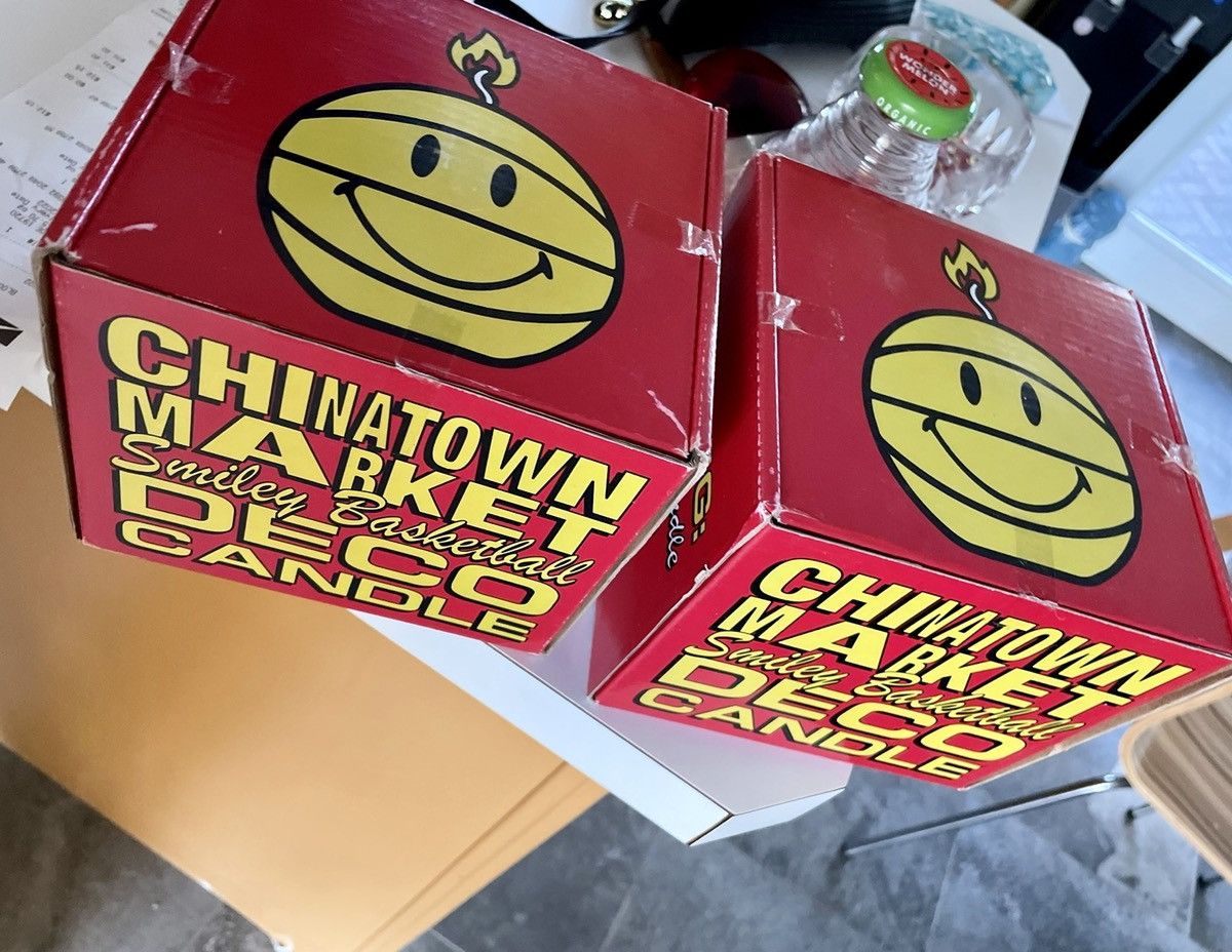 Market CHINATOWN MARKET Smiley Basketball Deco Candle Homegoods Size ONE SIZE - 2 Thumbnail