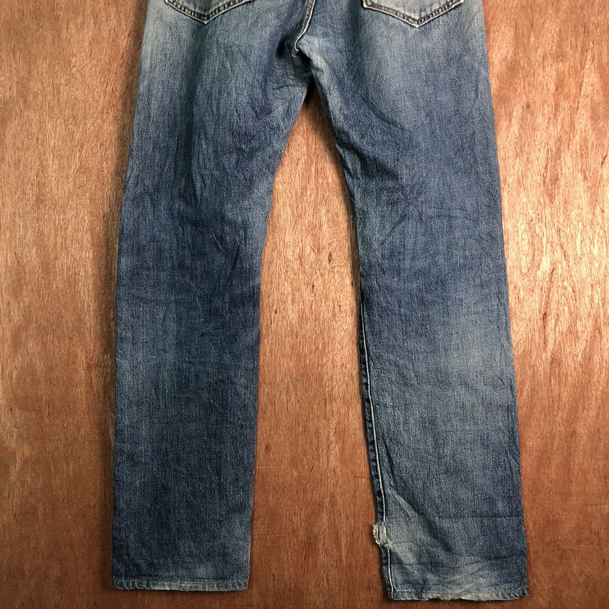 Johnbull DLL John Bull Distressed selvedge Denim like cobain #c137 Size US 33 - 11 Thumbnail