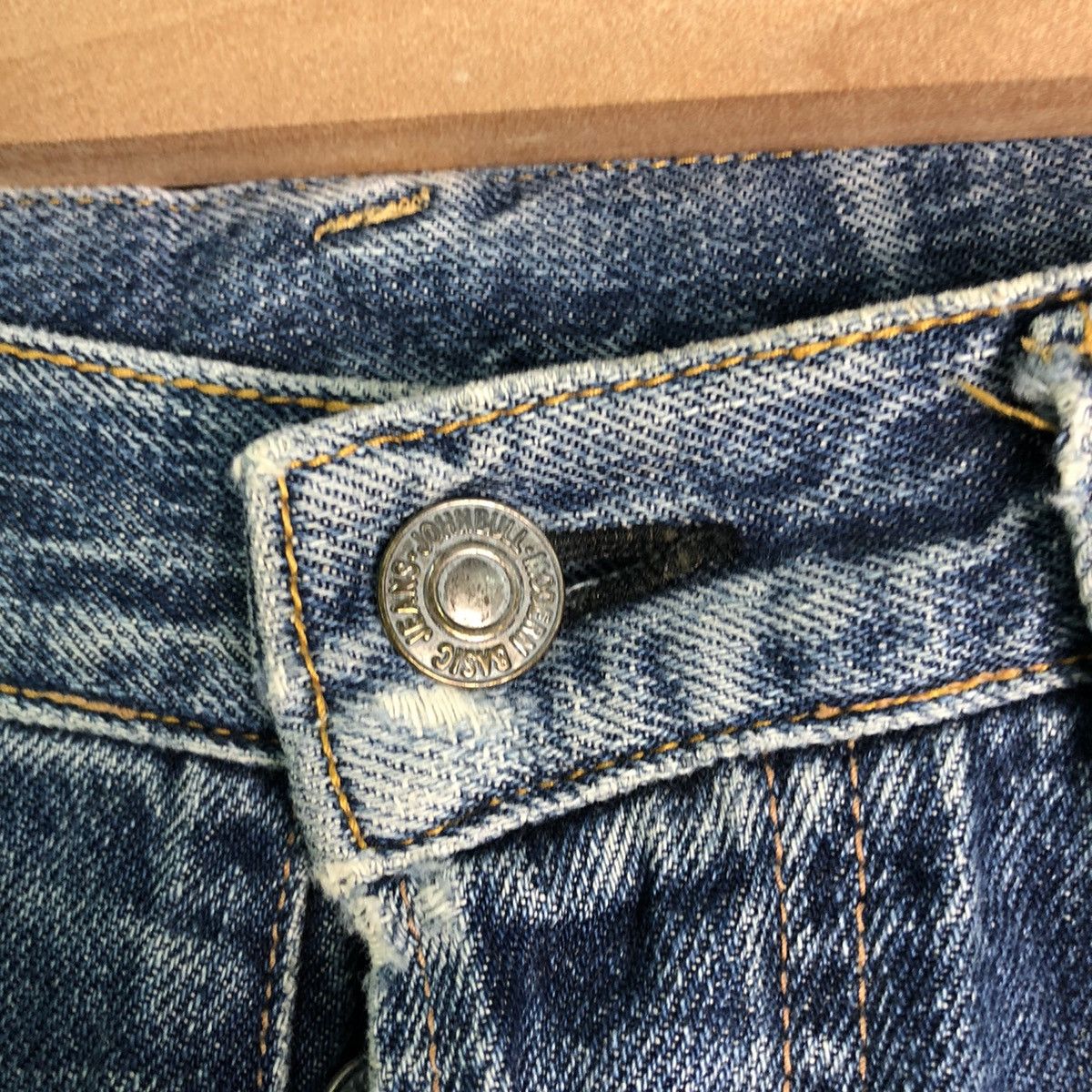 Johnbull DLL John Bull Distressed selvedge Denim like cobain #c137 Size US 33 - 7 Thumbnail