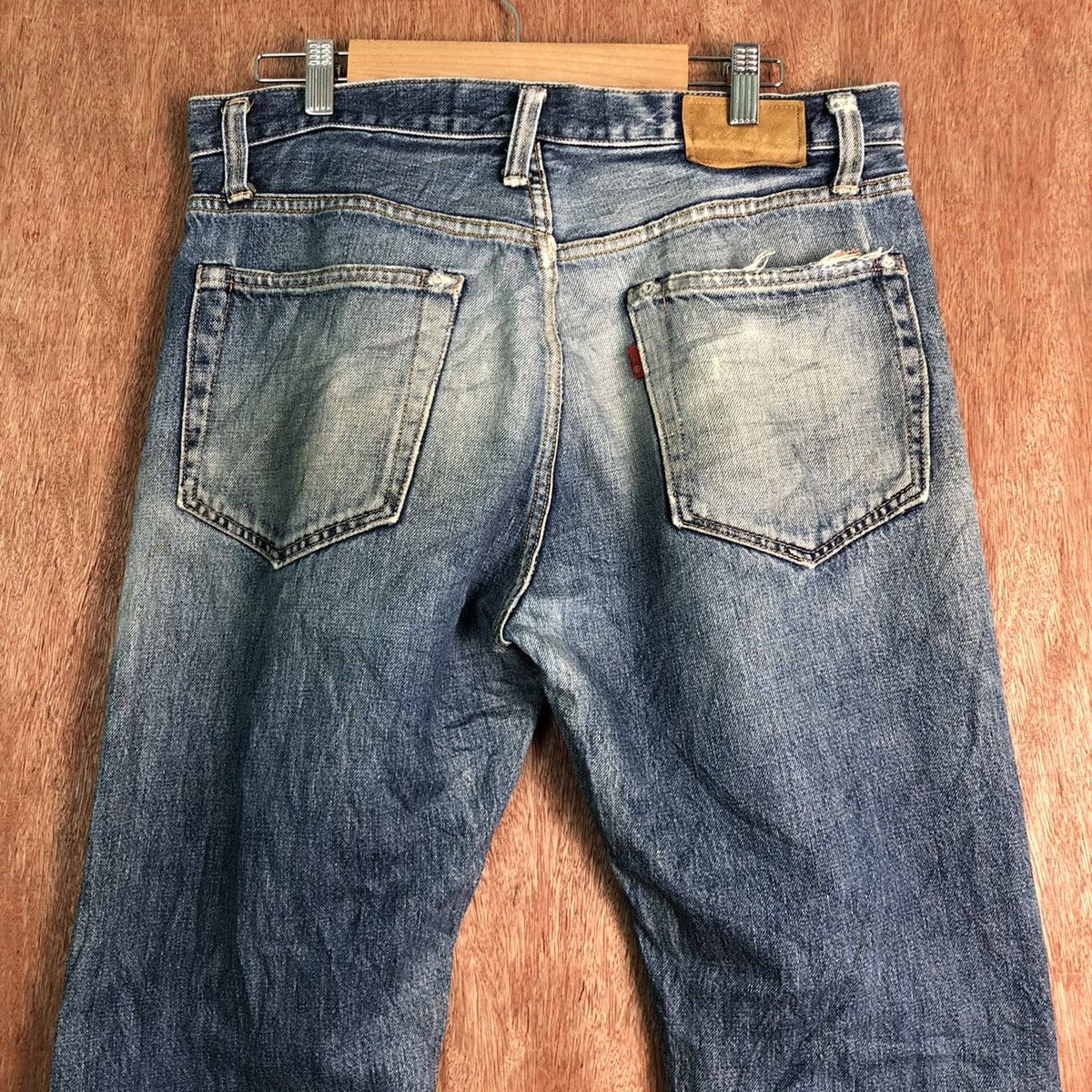 Johnbull DLL John Bull Distressed selvedge Denim like cobain #c137 Size US 33 - 10 Thumbnail
