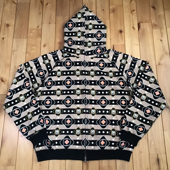 Bape BAPE x kaws milo monogram full zip hoodie a bathing ape NIGO