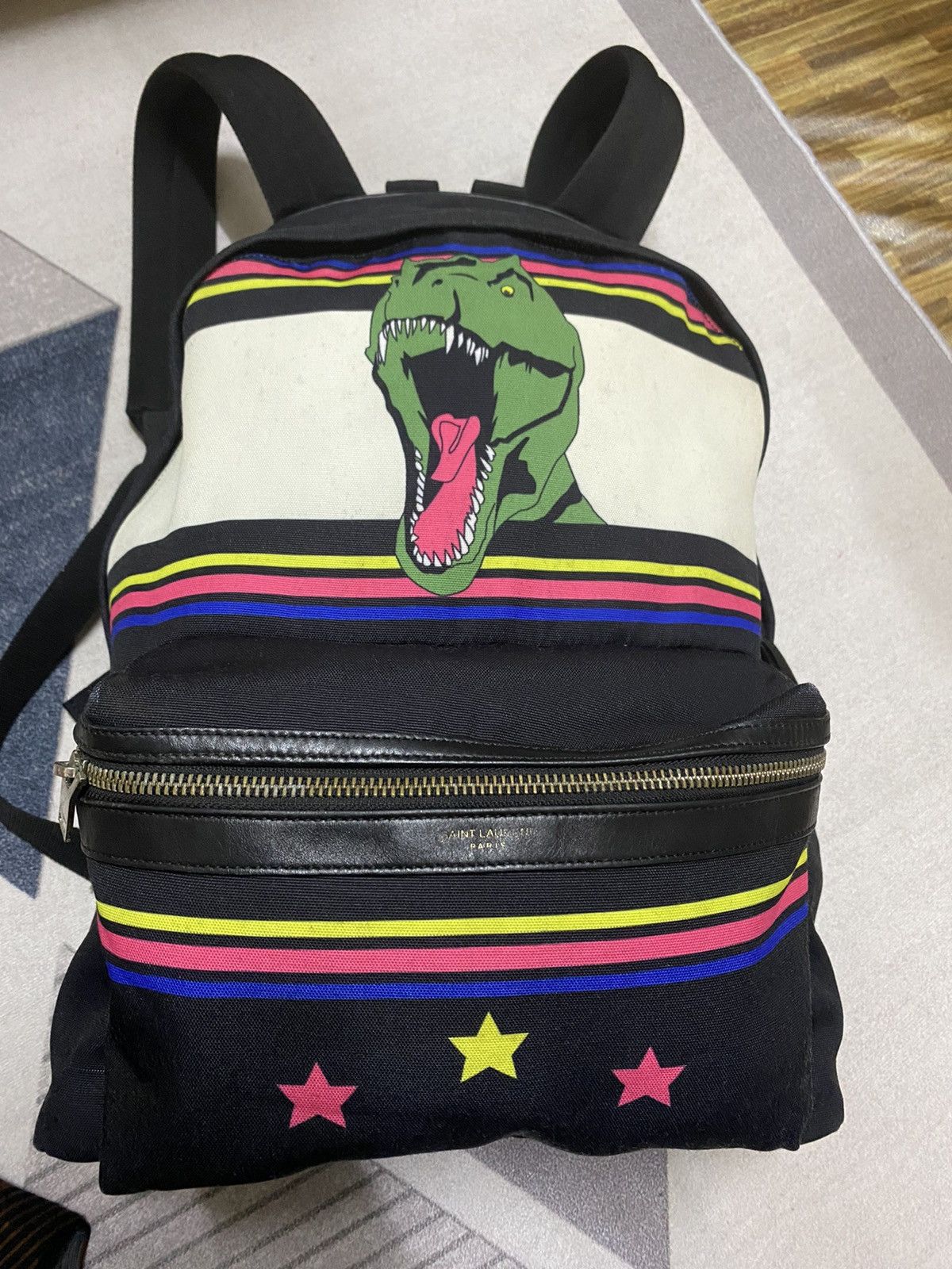 Saint Laurent Paris Saint Laurent Dinosaur bagpack Size ONE SIZE - 1 Thumbnail