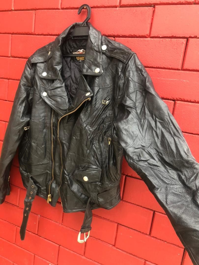 Harley Davidson × Vintage Vintage Harley Davidson Leather Jacket Motorcycle Fashion Size US L / EU 52-54 / 3 - 6 Thumbnail