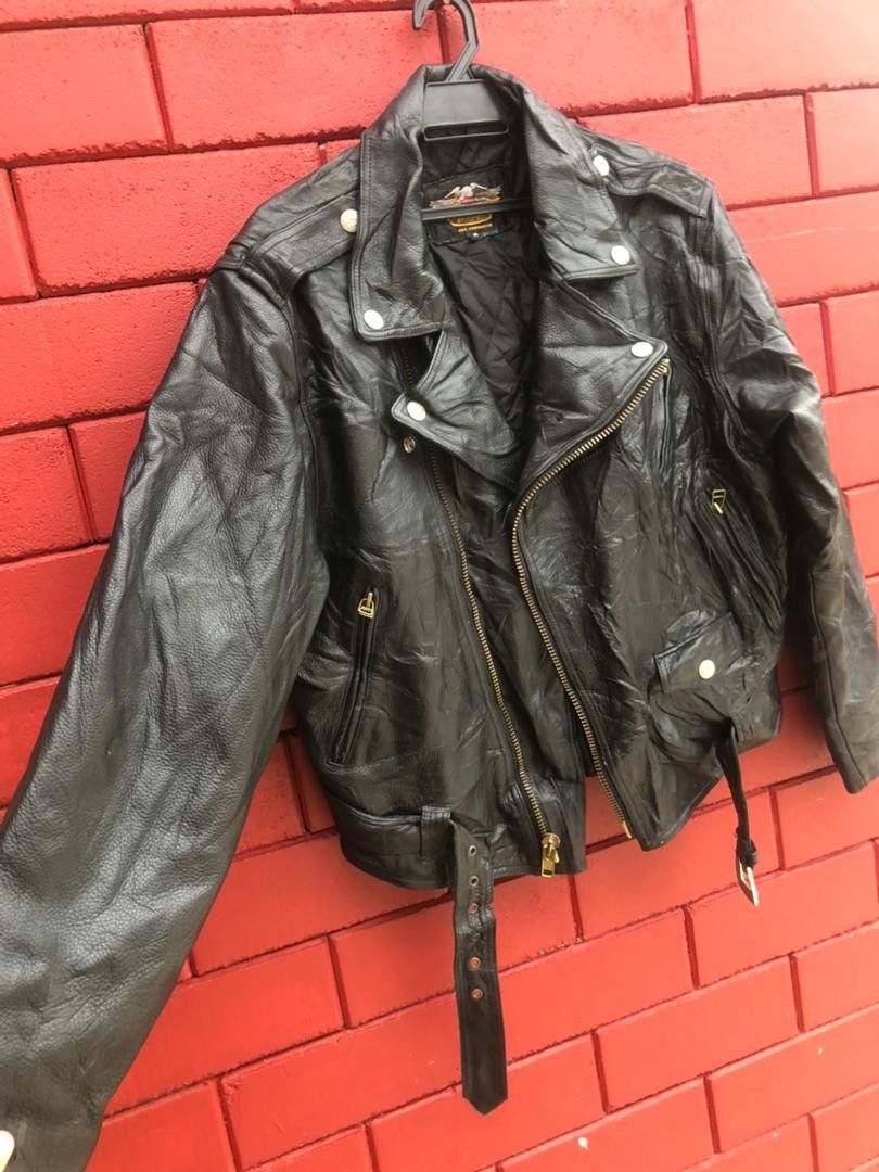 Harley Davidson × Vintage Vintage Harley Davidson Leather Jacket Motorcycle Fashion Size US L / EU 52-54 / 3 - 5 Thumbnail
