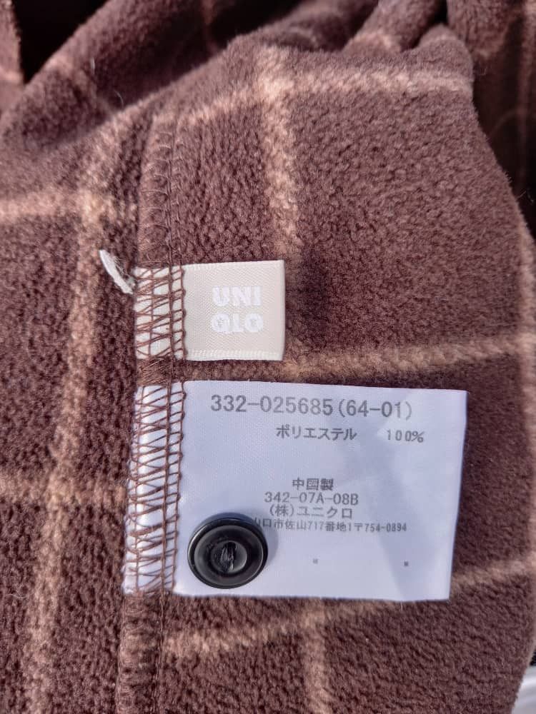 Flannel × Japanese Brand × Uniqlo Vintage Plaid Double Pockets Long Sleeve Size US M / EU 48-50 / 2 - 9 Thumbnail
