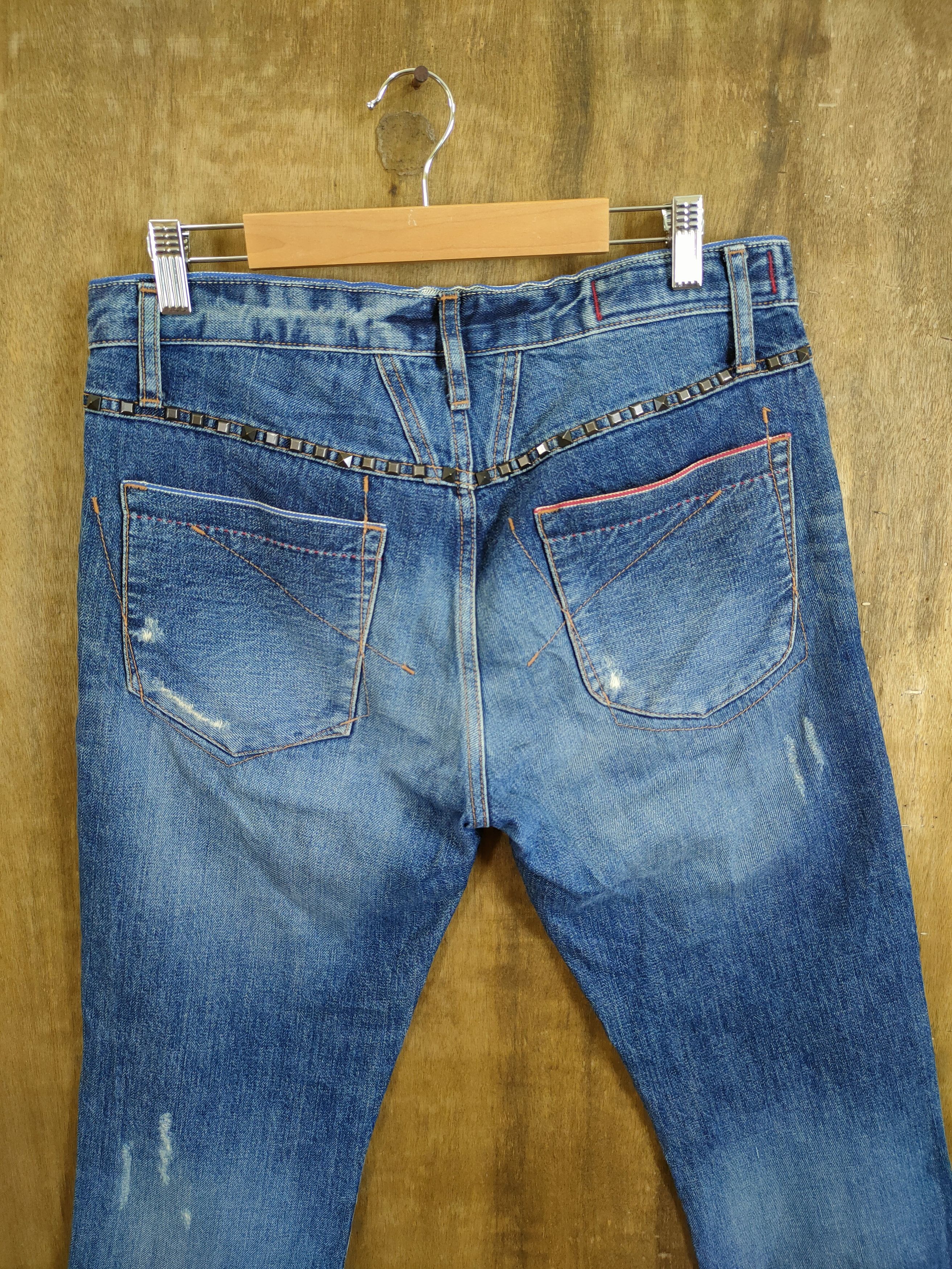 Marithe + Francois Girbaud DL Marithe Francois Girbaud distressed denim pants #46-745 Size US 30 / EU 46 - 11 Thumbnail