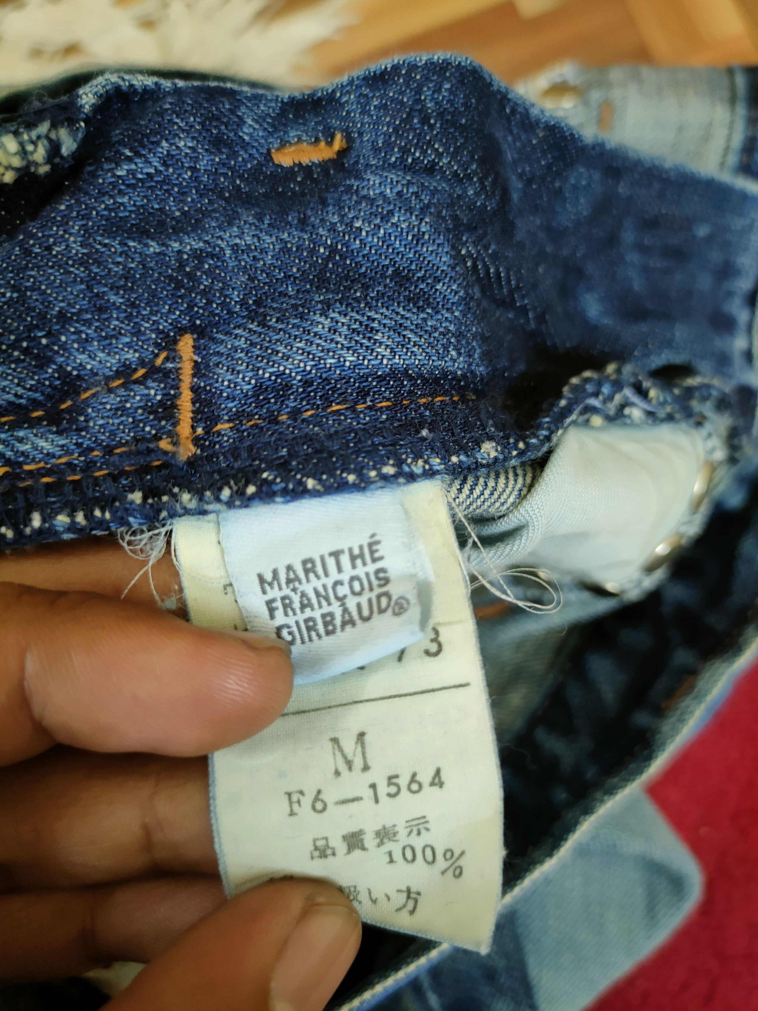 Marithe + Francois Girbaud DL Marithe Francois Girbaud distressed denim pants #46-745 Size US 30 / EU 46 - 16 Thumbnail