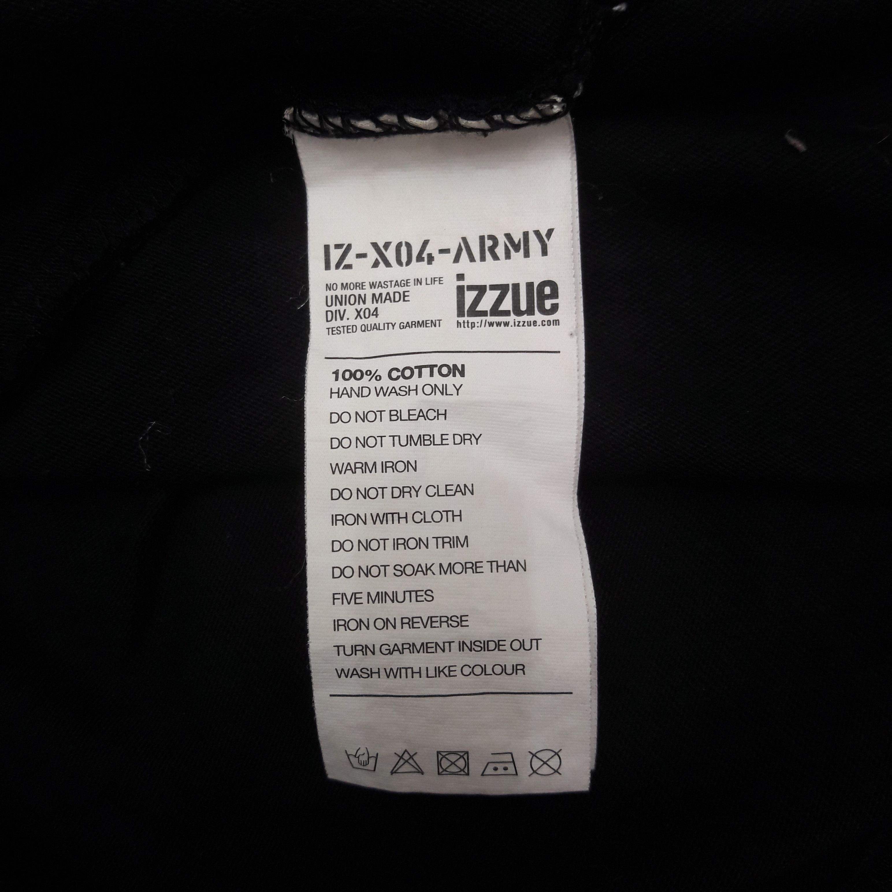 izzue 🔥Izue military army design long sleeve tshirt Size US L / EU 52-54 / 3 - 7 Thumbnail