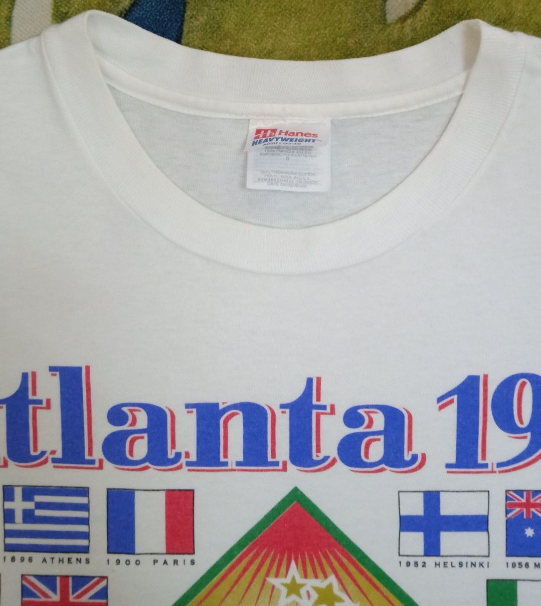USA Olympics Vintage Atlanta 1996 Games Of The XXVI Olympiad T-shirt Size US L / EU 52-54 / 3 - 6 Thumbnail