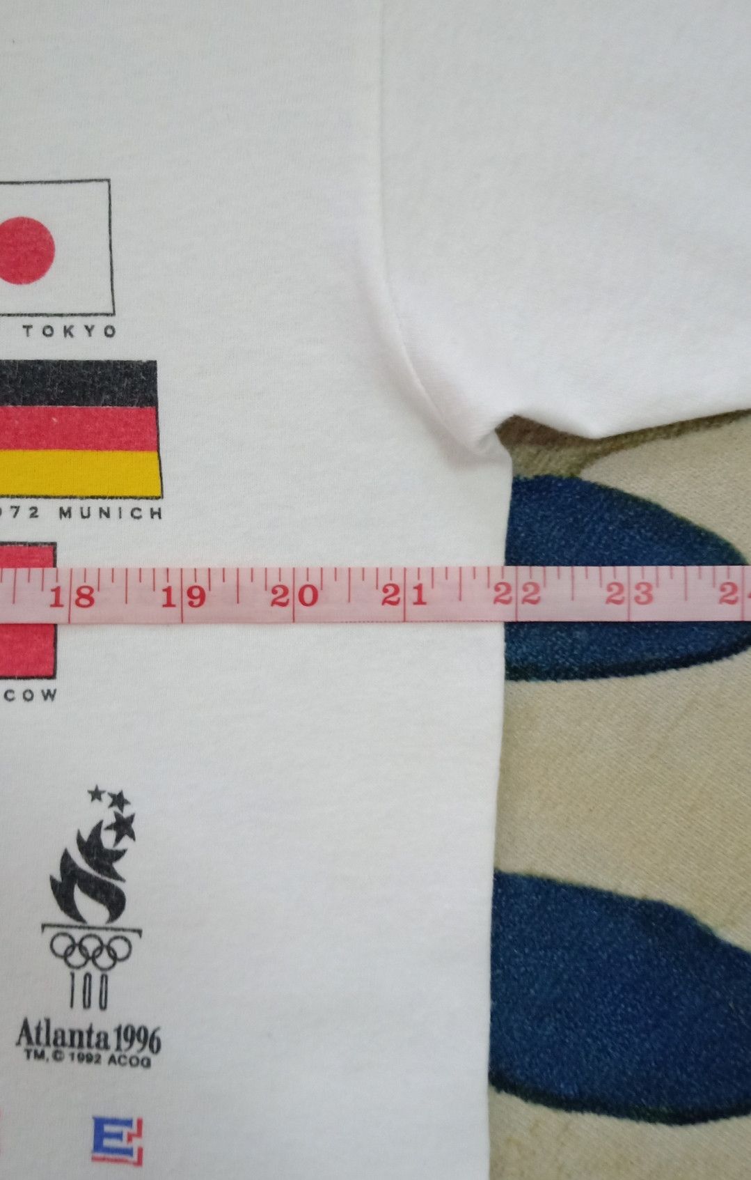 USA Olympics Vintage Atlanta 1996 Games Of The XXVI Olympiad T-shirt Size US L / EU 52-54 / 3 - 12 Thumbnail