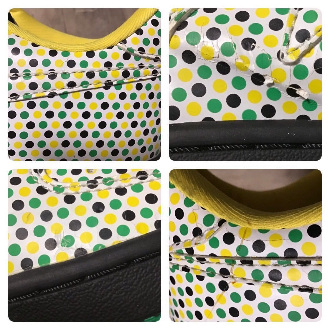 Bape DOT BAPE STA Patent leather sneakers a bathing ape shoes Size US 9.5 / EU 42-43 - 8 Thumbnail