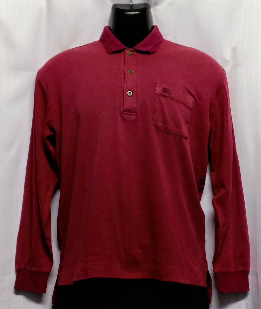 Burberry × Vintage Burberry Vintage Polo Shirt Size US M / EU 48-50 / 2 - 1 Thumbnail