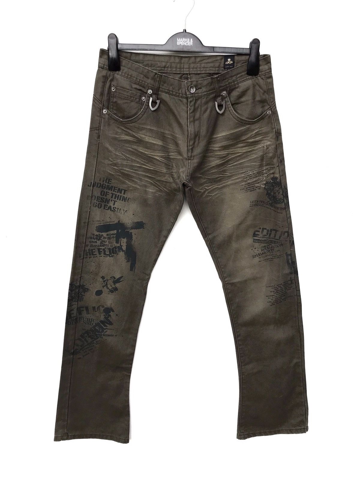 Japanese Brand × Seditionaries Japanese Brand Semantic Design Seditionaries Design Jeans Size US 30 / EU 46 - 1 Thumbnail