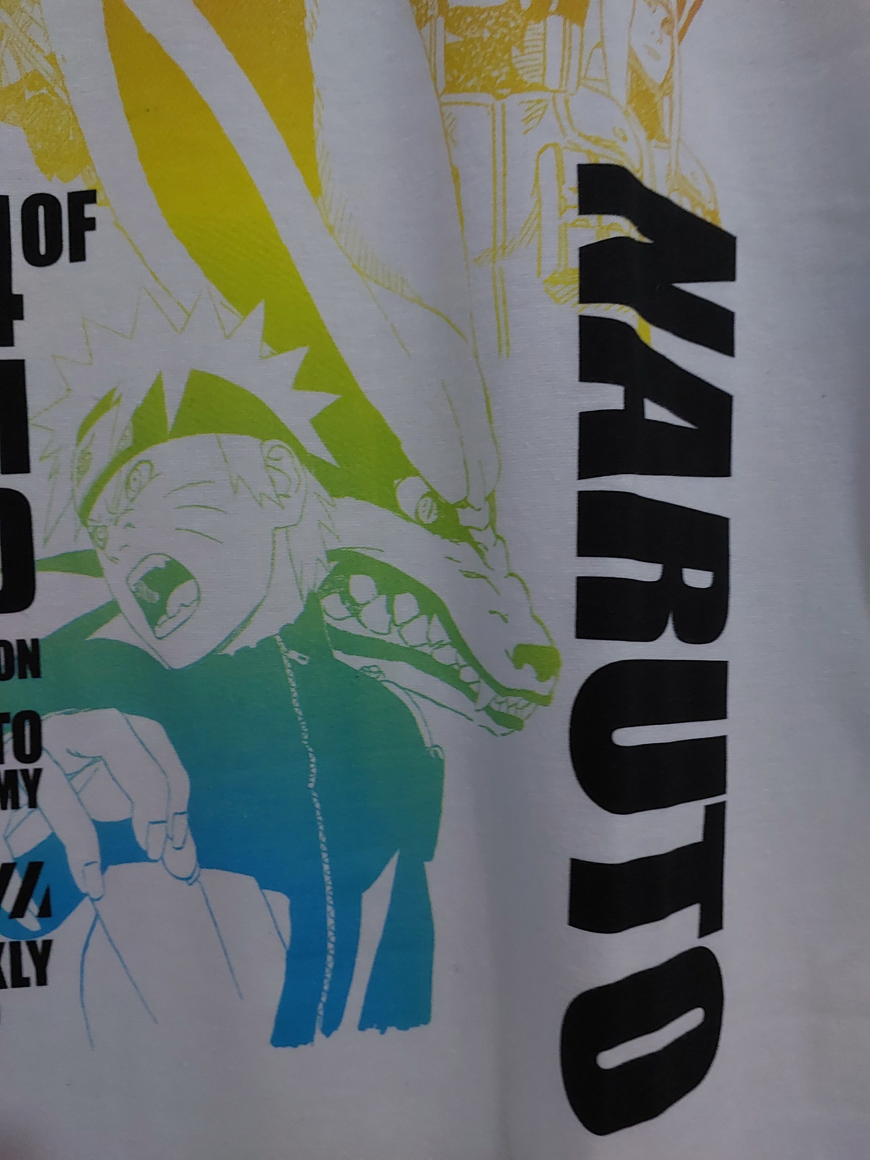 Anime × Japanese Brand × Vintage NARUTO ANIME WEEKLY JUMP 2011 LIMITED EDITION T-SHIRT Size US M / EU 48-50 / 2 - 6 Thumbnail