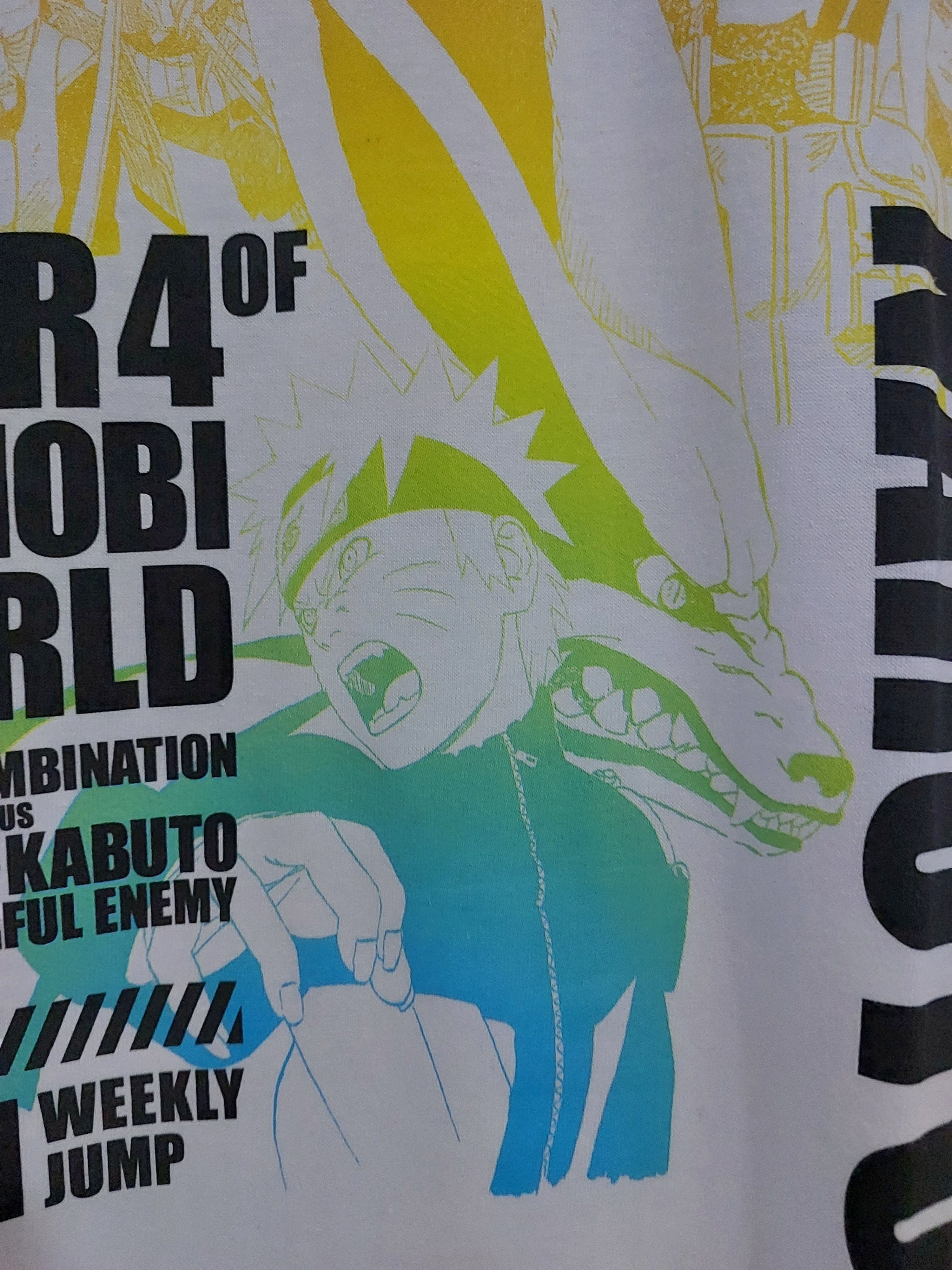 Anime × Japanese Brand × Vintage NARUTO ANIME WEEKLY JUMP 2011 LIMITED EDITION T-SHIRT Size US M / EU 48-50 / 2 - 5 Thumbnail