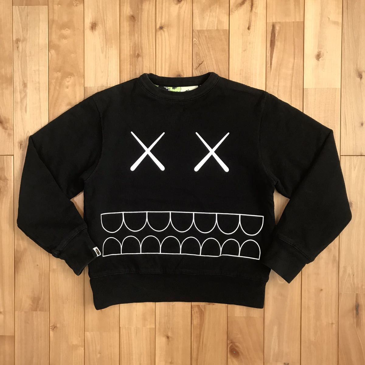 Bape × Kaws BAPE × kaws reversible long sleeve sweatshirt cloud camo Size US XS / EU 42 / 0 - 4 Thumbnail