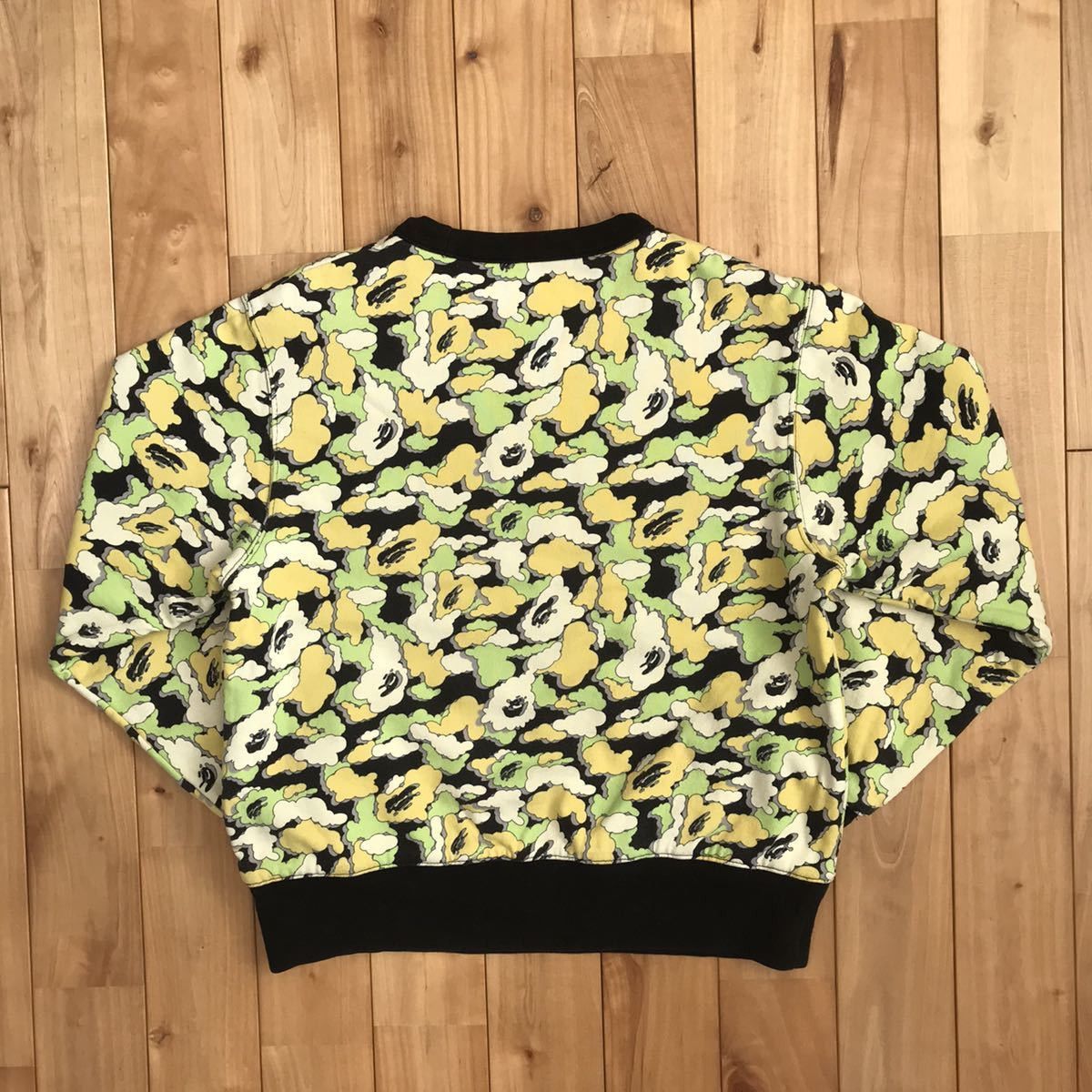 Bape × Kaws BAPE × kaws reversible long sleeve sweatshirt cloud camo Size US XS / EU 42 / 0 - 3 Thumbnail