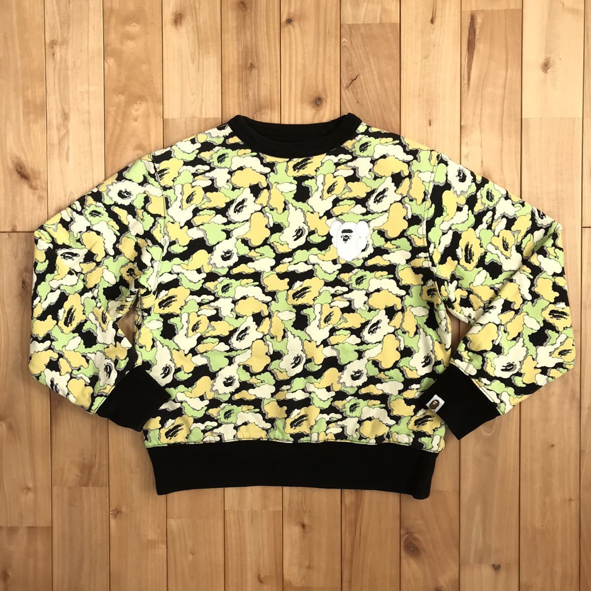 Bape × Kaws BAPE × kaws reversible long sleeve sweatshirt cloud camo Size US XS / EU 42 / 0 - 2 Thumbnail